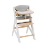 Krzesełko do karmienia drewniane Tulano Morsel 40 White-Natural