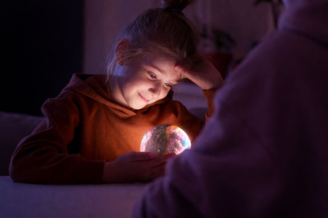 Projektor gwiazd – spokojna noc dla Twojego dziecka. Dlaczego warto zadbać o odrobinę światła w pokoju?