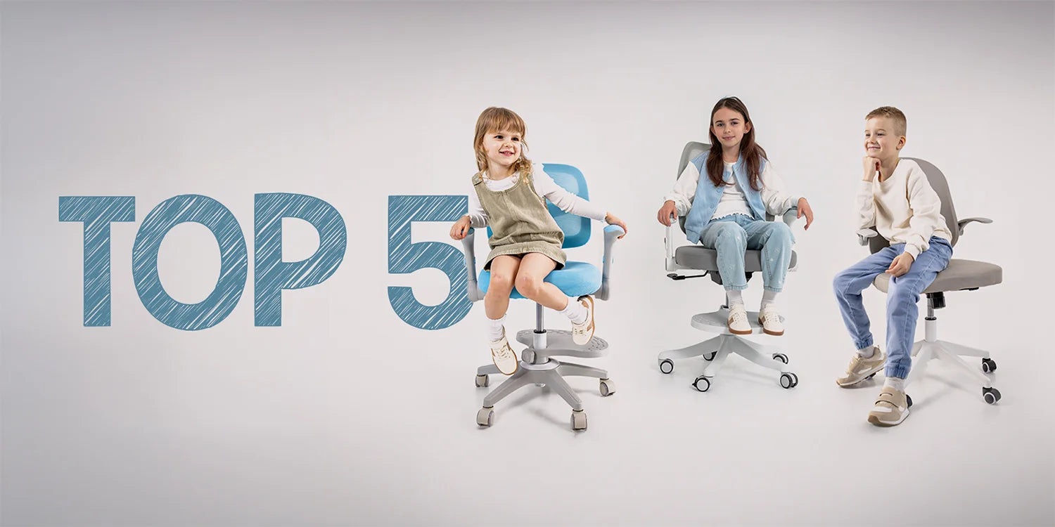 Najlepsze fotele do biurka dla dzieci - ranking 2025