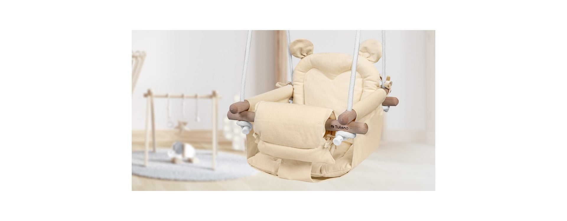 Huśtawka dla dziecka do ogrodu i pokoju