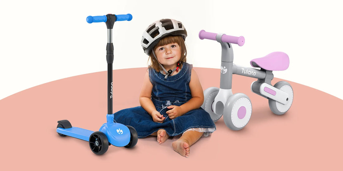 Hulajnoga czy rowerek biegowy? Jak wybrać idealny pojazd dla aktywnego malucha?