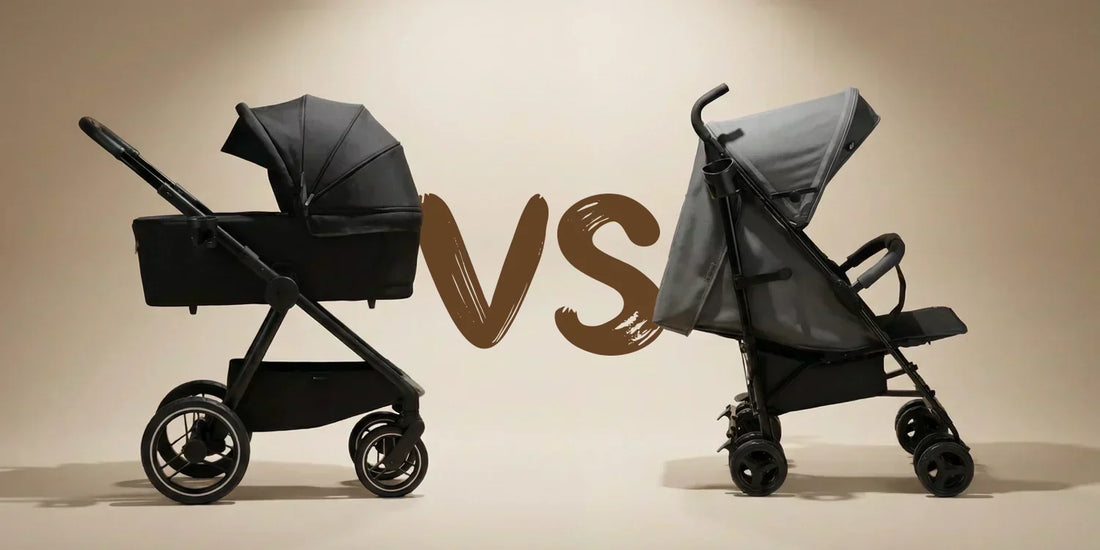 Jaka jest różnica pomiędzy wózkiem dziecięcym a spacerowym?