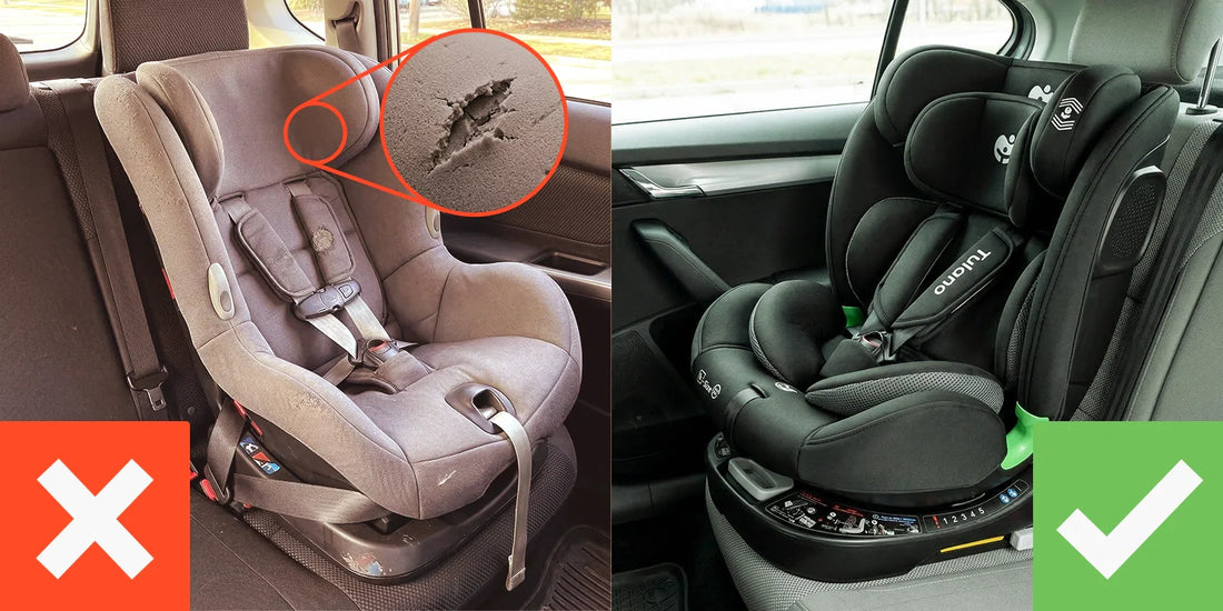 Dlaczego nie powinno się kupować używanego fotelika samochodowego?