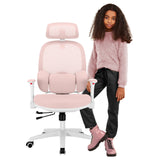 OUTLET Ergonomiczny fotel dla dzieci Mark Adler Junior 6.3 Pink