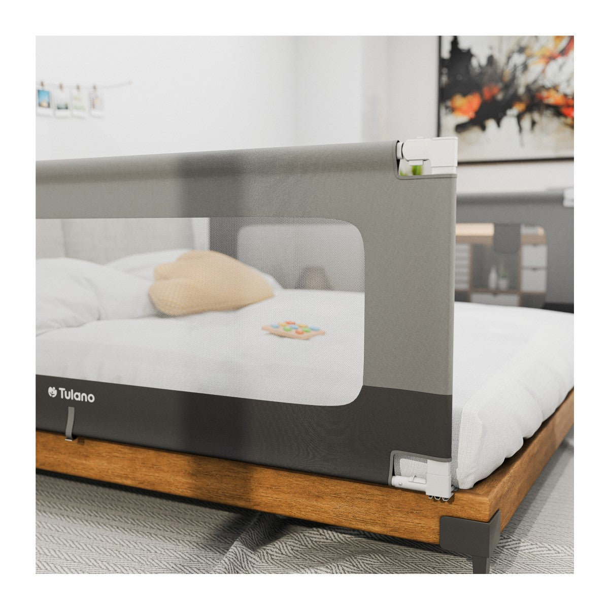 OUTLET Barierka ochronna do łóżka 180 cm Tulano Cover 48