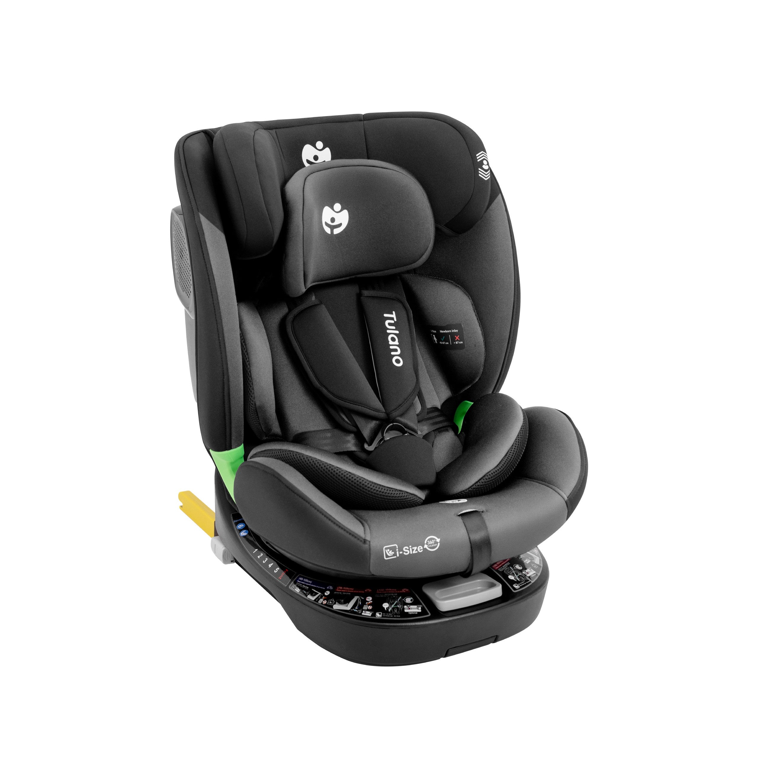 OUTLET Fotelik samochodowy obrotowy Tulano Loom 35 Black Grey