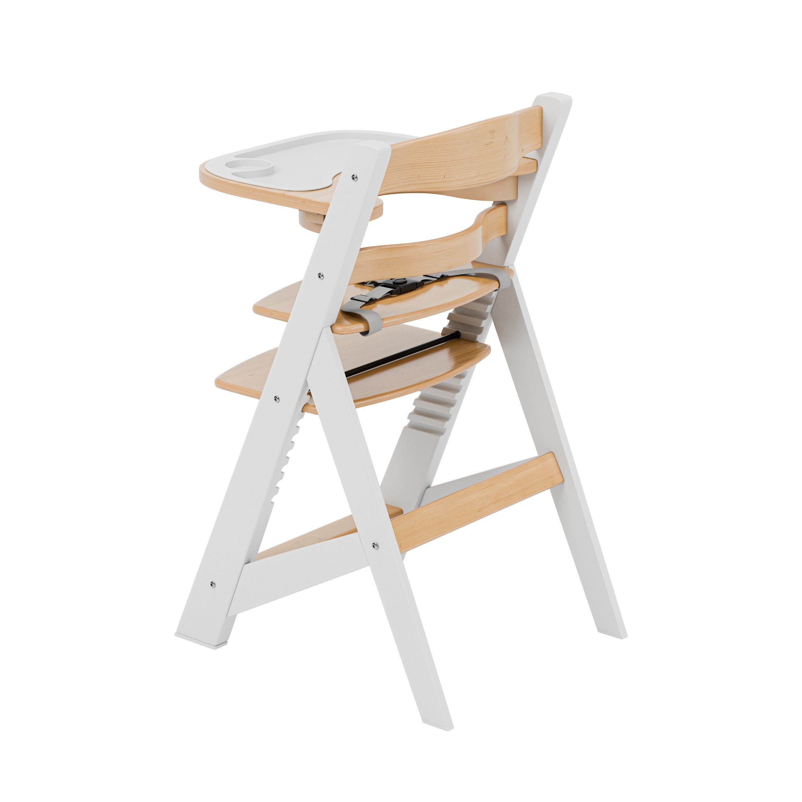 OUTLET Krzesełko do karmienia drewniane Tulano Morsel 40 White-Natural