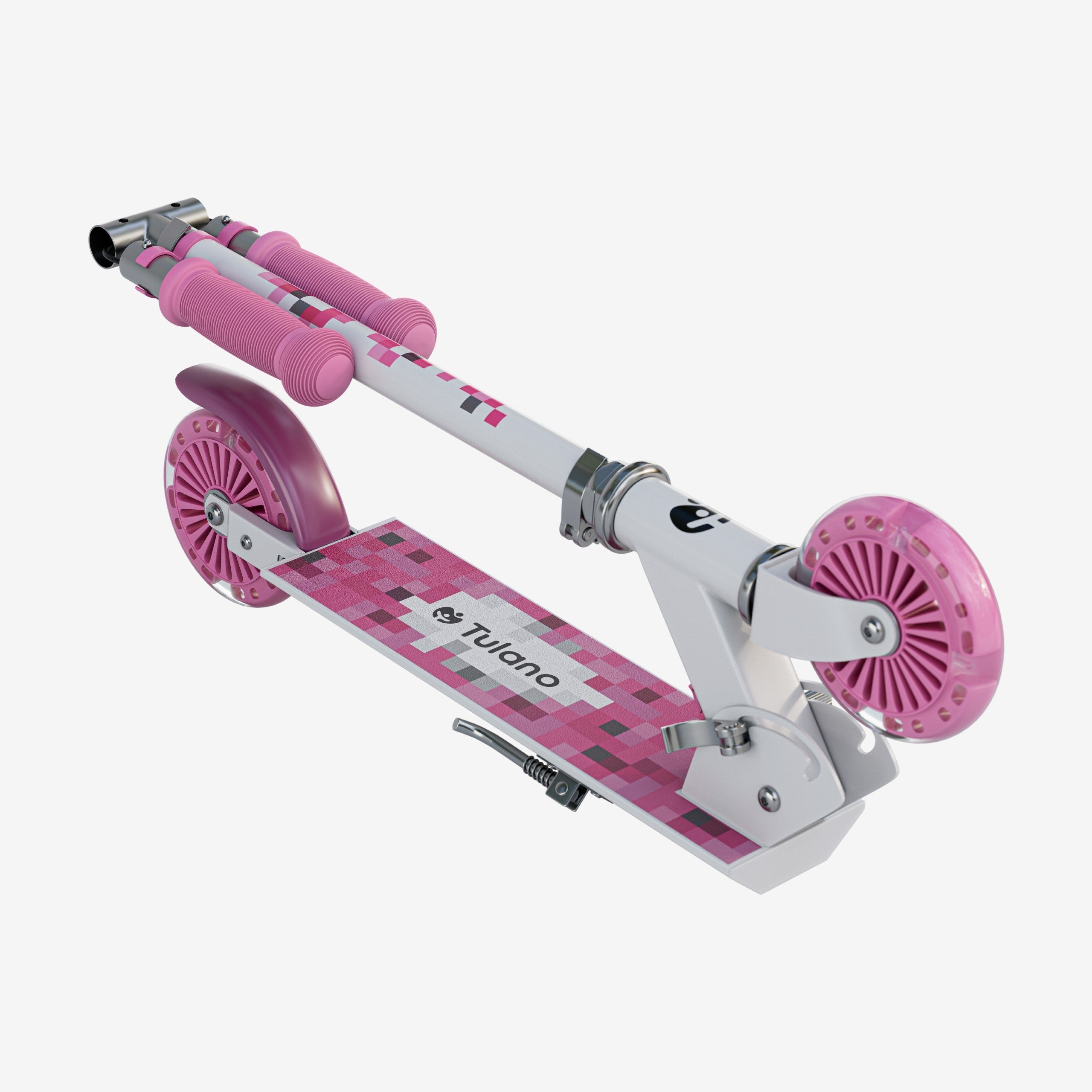 OUTLET Hulajnoga dla dzieci Tulano Zigzag 35 Pink