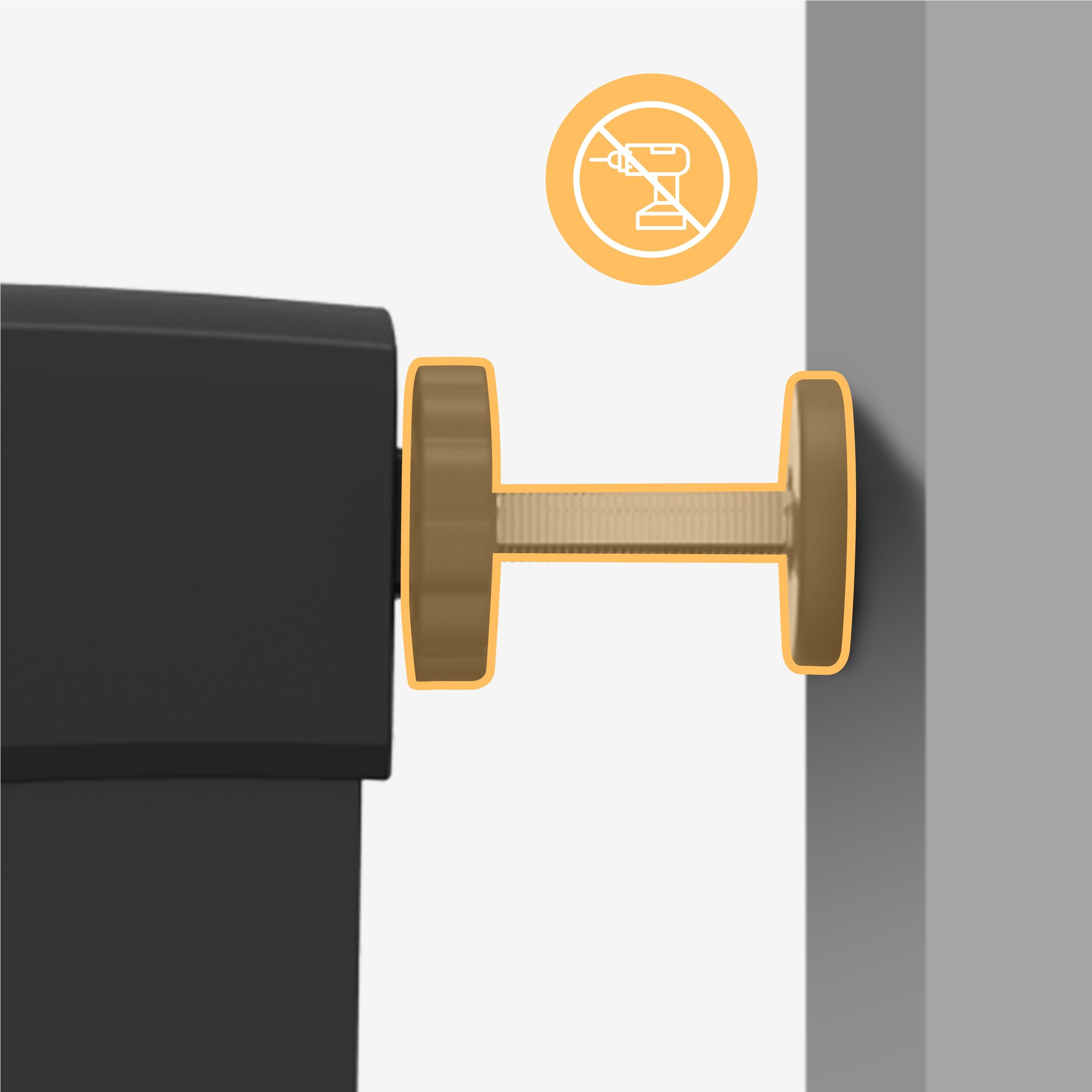 Barierka rozporowa Tulano Guardian 5.0 Black