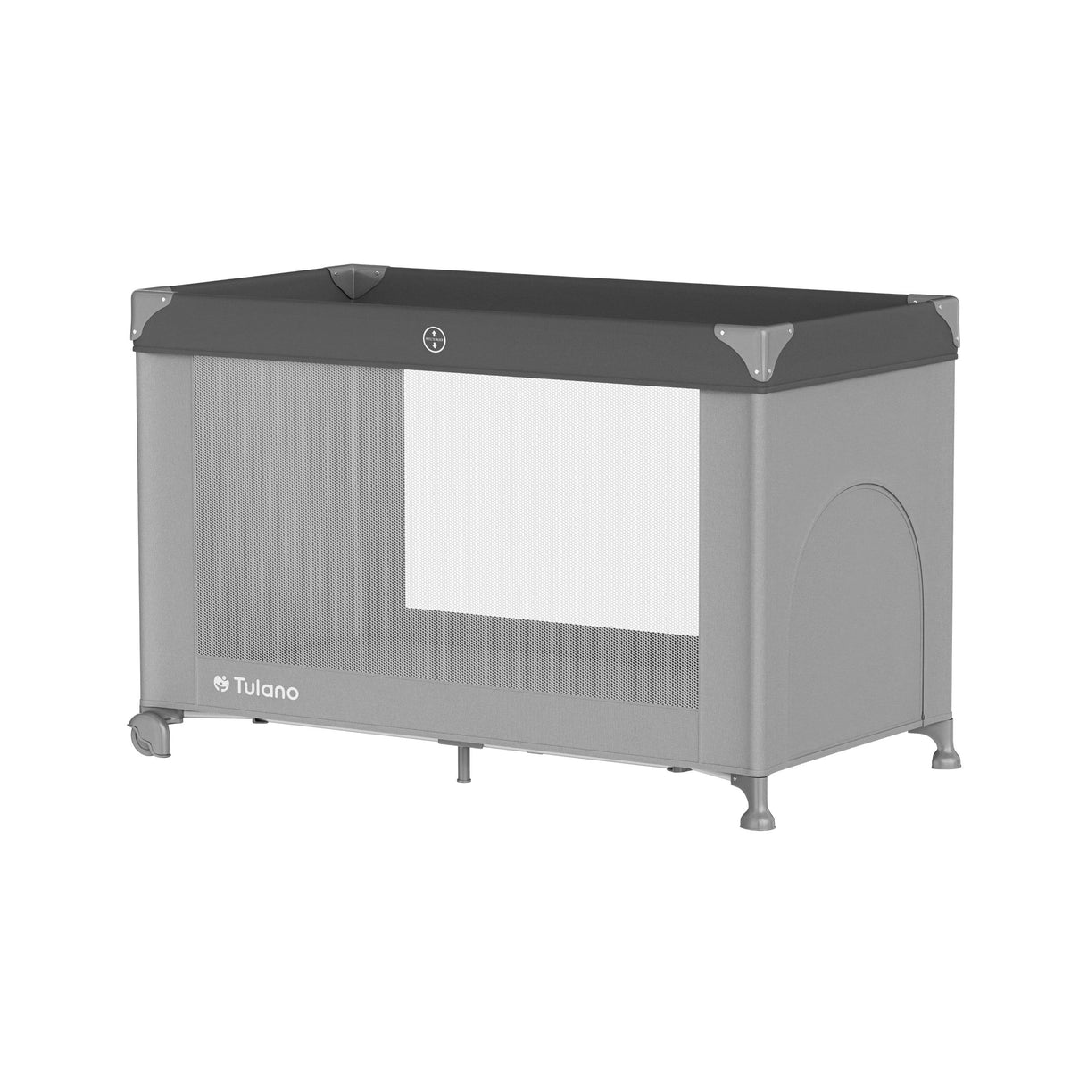 OUTLET Łóżeczko turystyczne 2w1 dwupoziomowe Tulano Dream 40 Grey