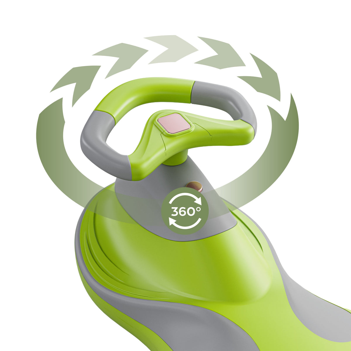 OUTLET Jeździk dla dzieci grawitacyjny LED Tulano Focus 55 Green