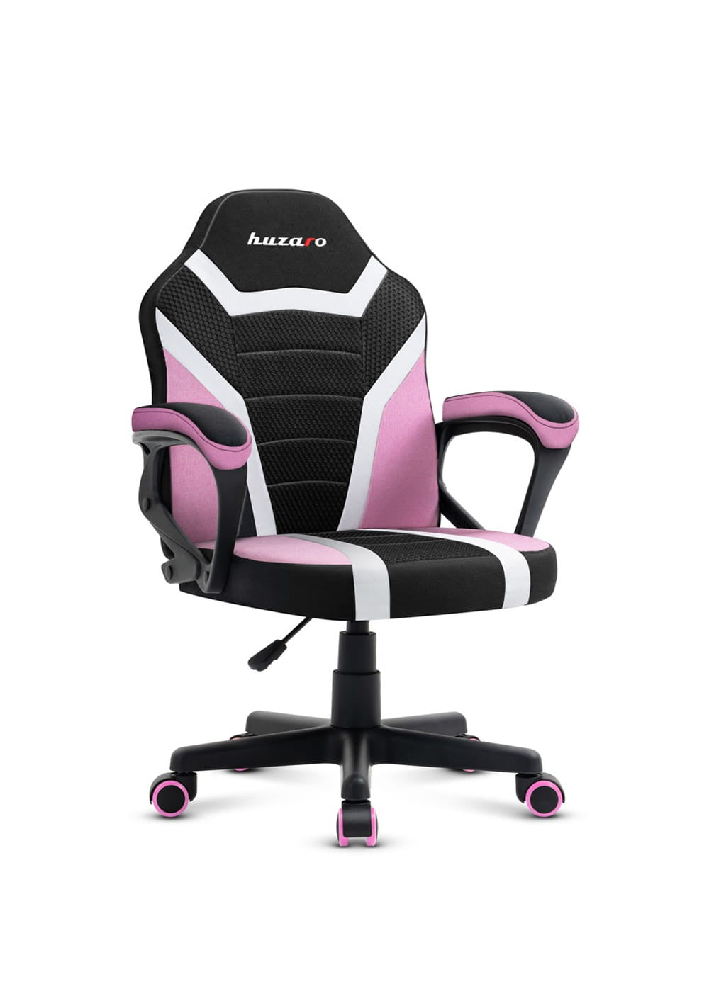 OUTLET Fotel Gamingowy dla dziecka HUZARO RANGER 1.0 Pink Mesh