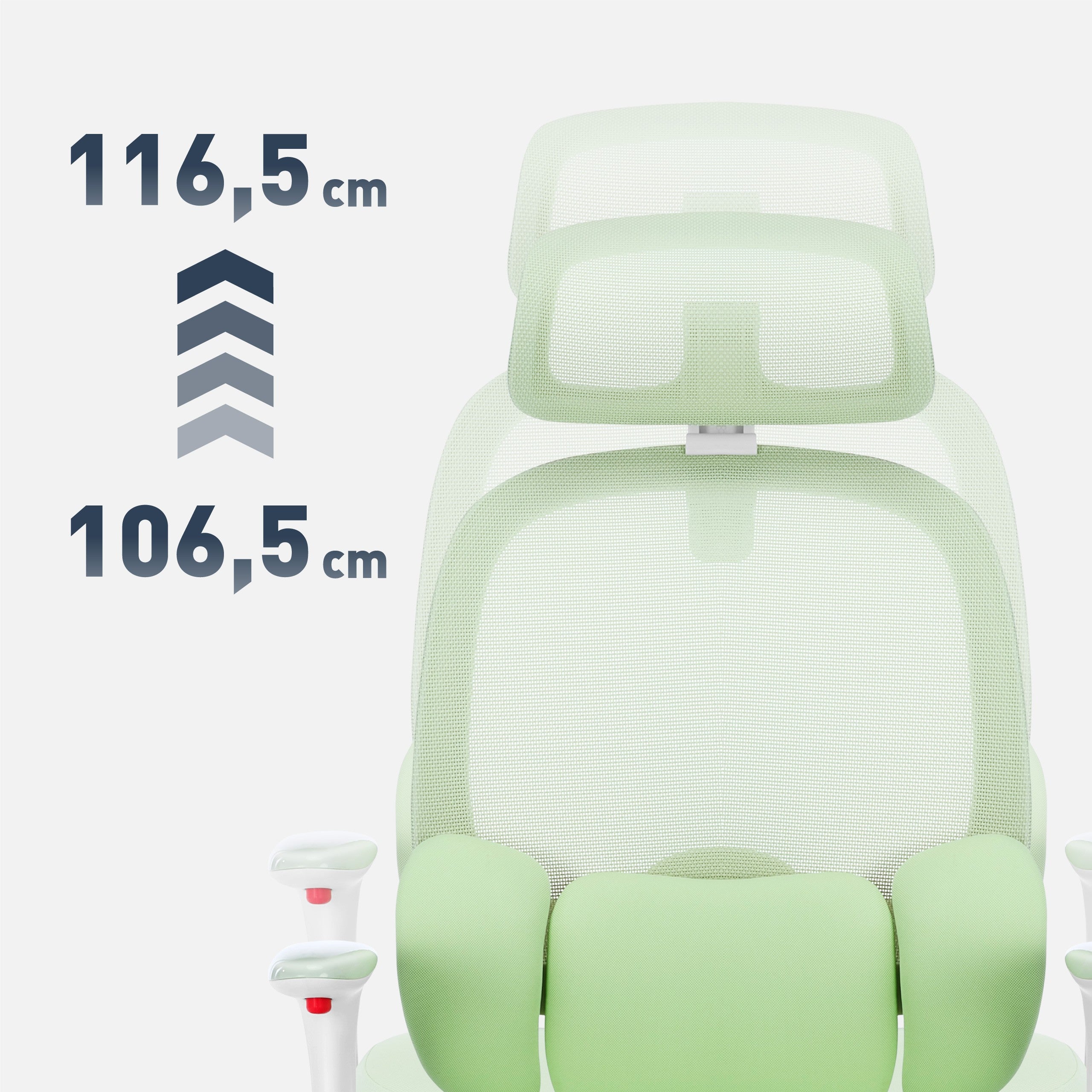 Ergonomiczny fotel dla dzieci Mark Adler Junior 6.3 Green