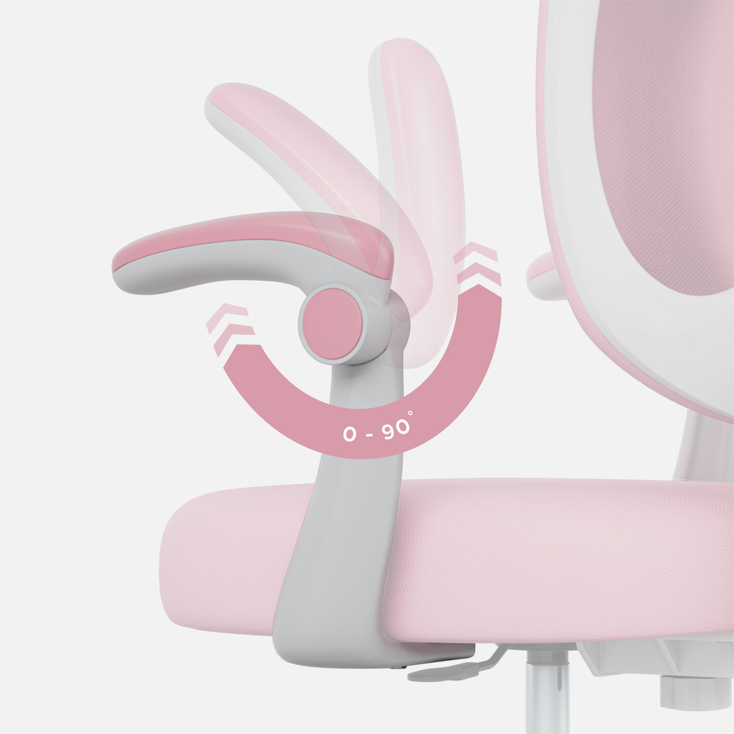 Ergonomiczny fotel dla dzieci Mark Adler Junior 4.6 Pink