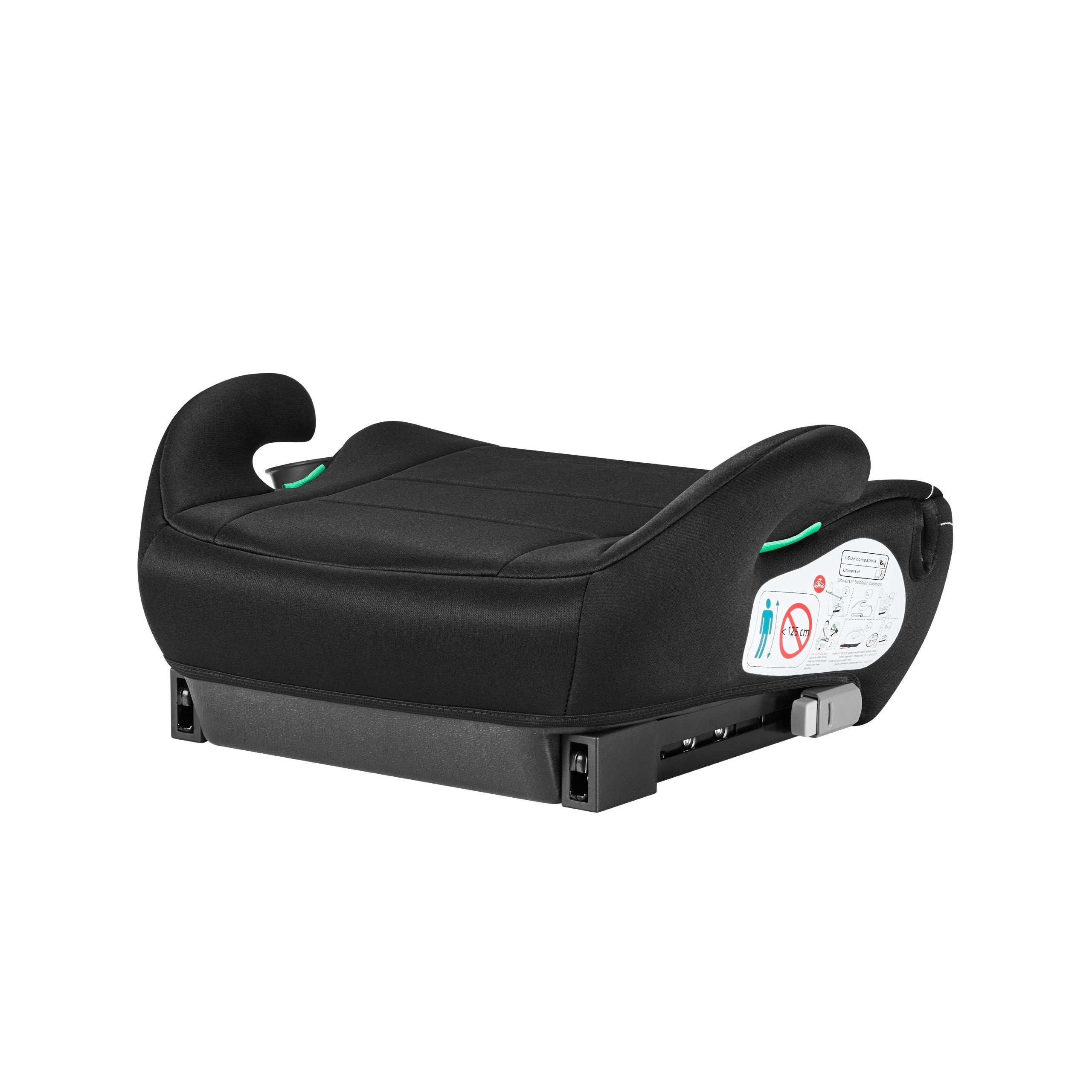 Fotelik samochodowy podstawka Tulano Cabby 30 Black 125-150cm I-Size