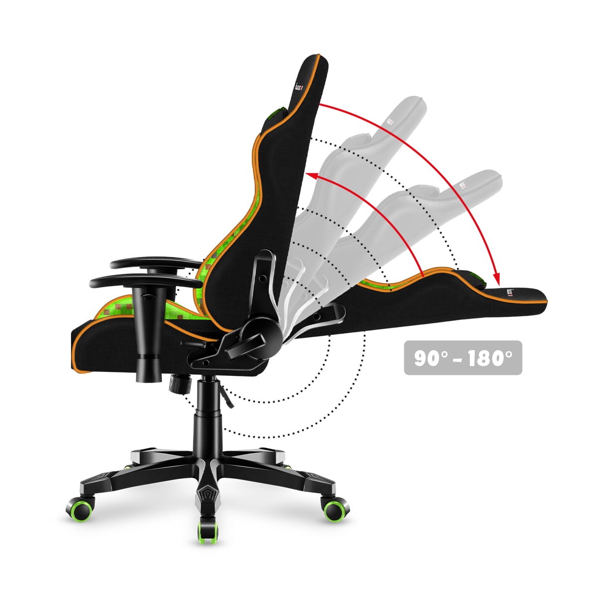 OUTLET Fotel Gamingowy dla dziecka HUZARO RANGER 6.0 Pixel Mesh
