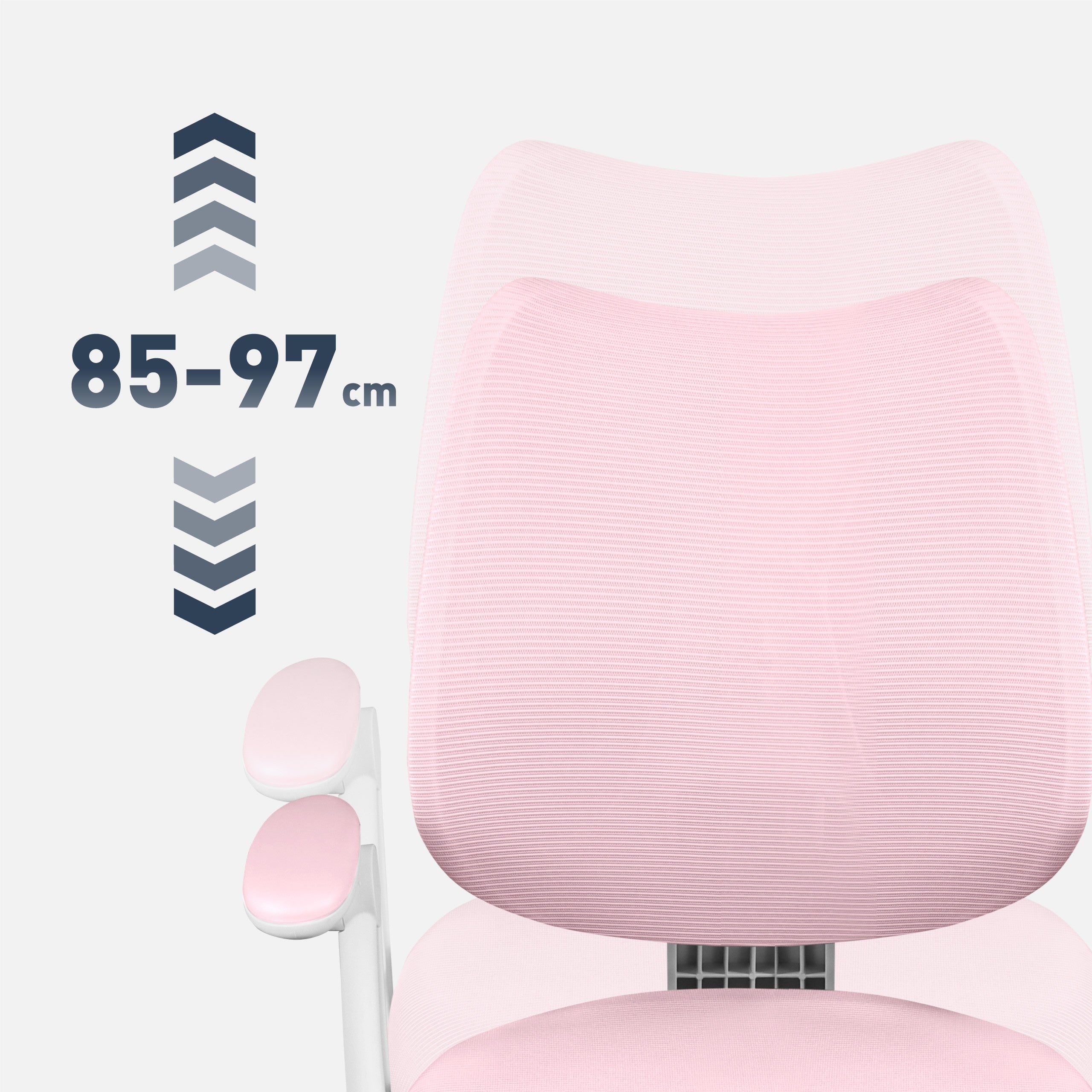 OUTLET Ergonomiczny fotel dla dzieci Mark Adler Junior 4.6 Pink