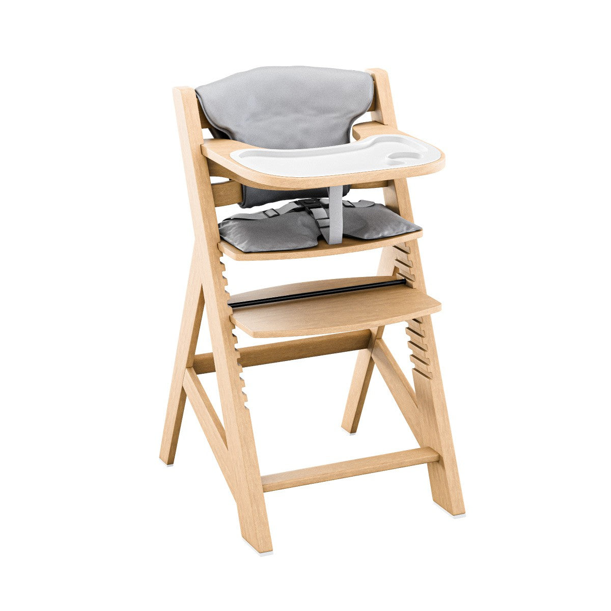 Krzesełko do karmienia drewniane Tulano Morsel 40 Natural