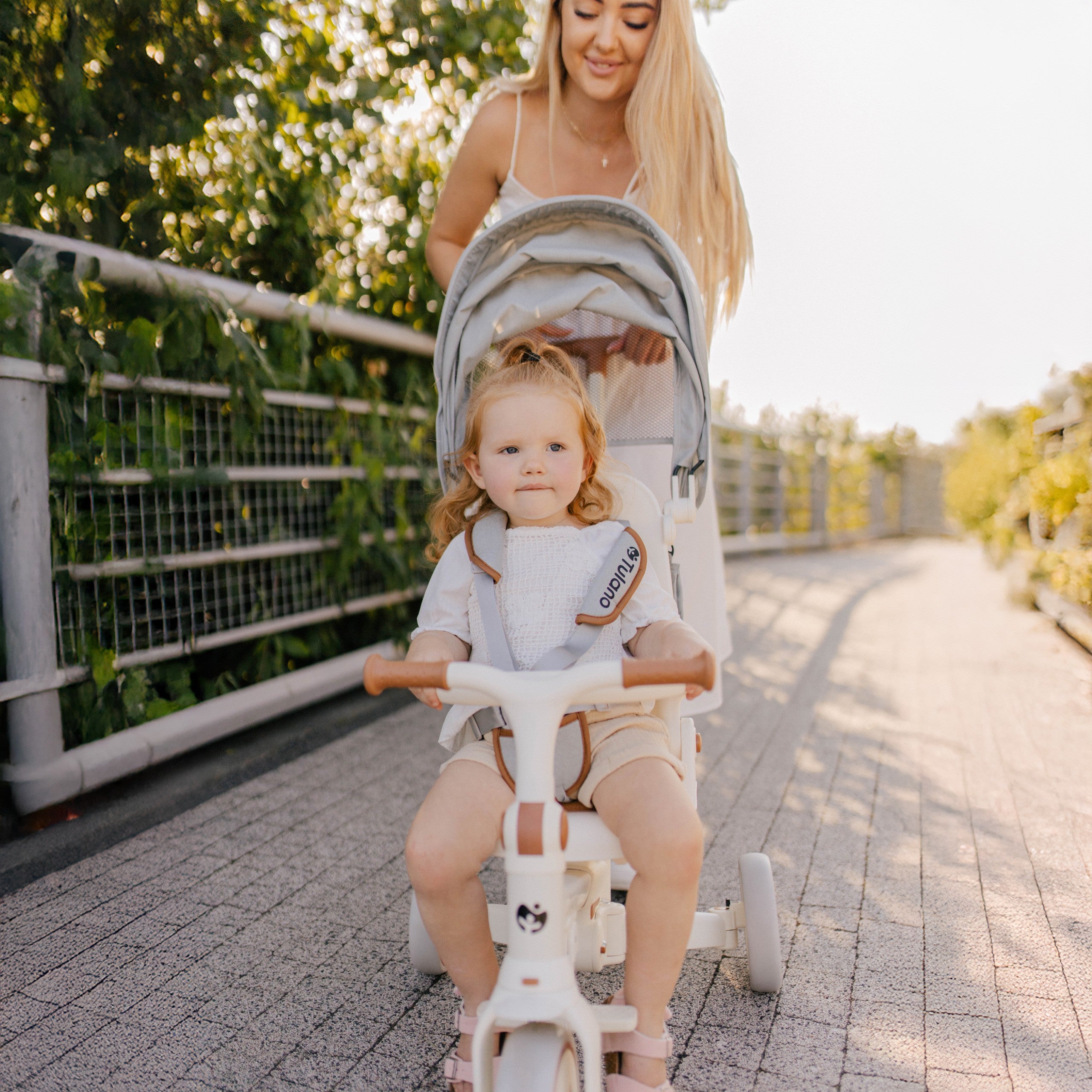 Rowerek trójkołowy Tulano 4w1 Noah 35 Grey