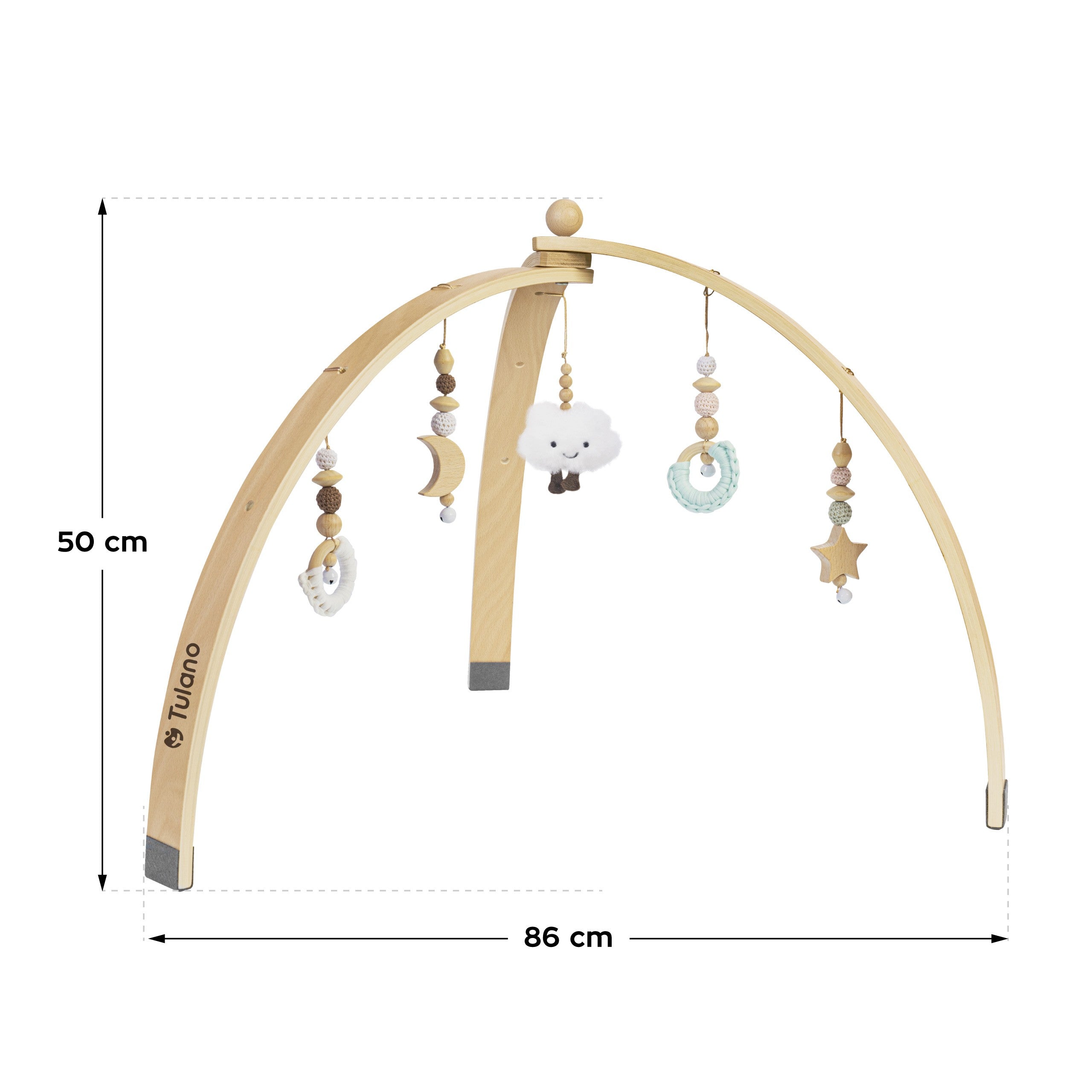 Stojak edukacyjny z zabawkami Tulano Gioco 70