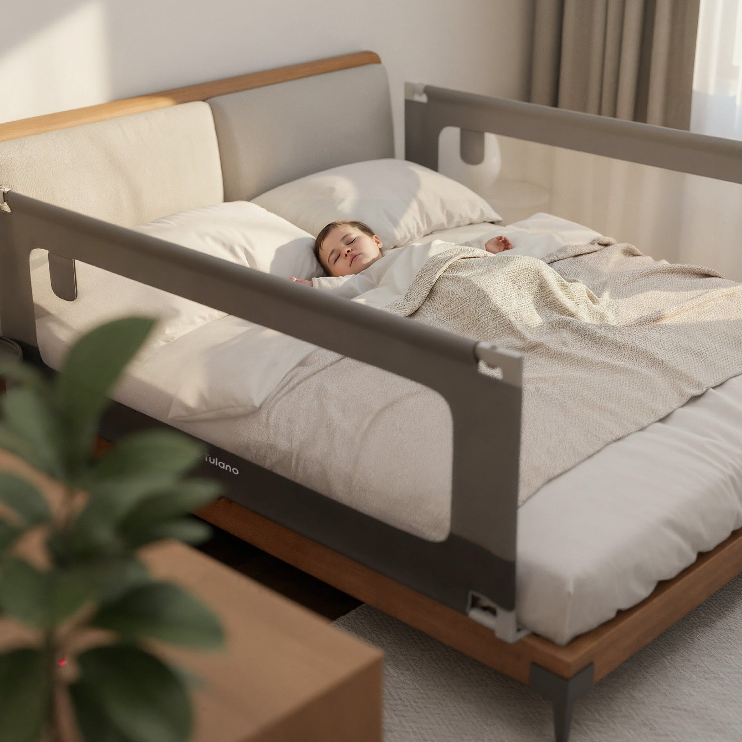 Barierka ochronna do łóżka 160 cm Tulano Cover 46