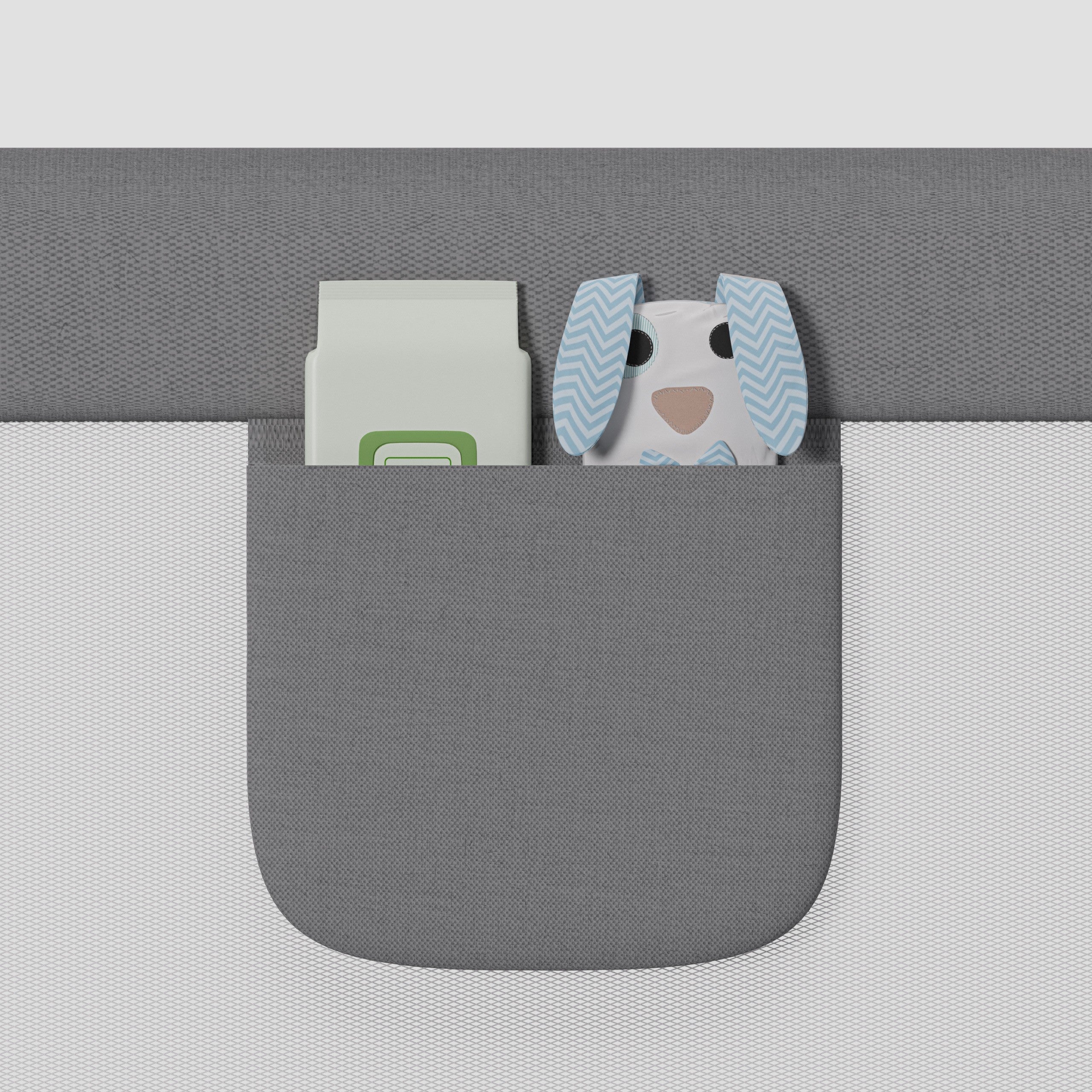 OUTLET Barierka ochronna do łóżka 150cm Tulano Cover 25 Grey