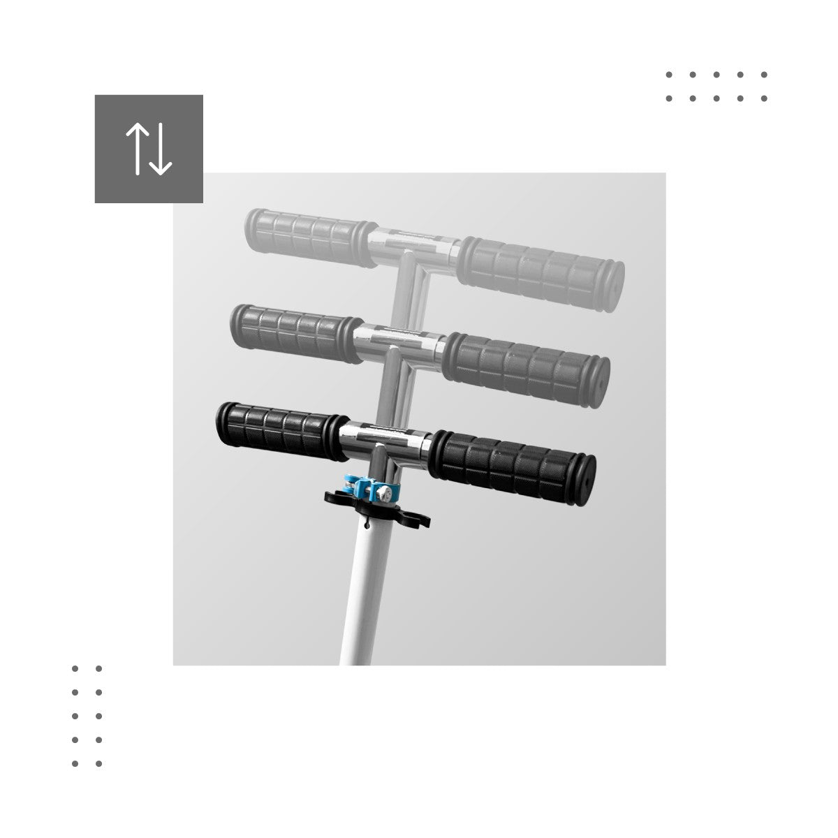 Hulajnoga LED Tulano Rookie 40 White