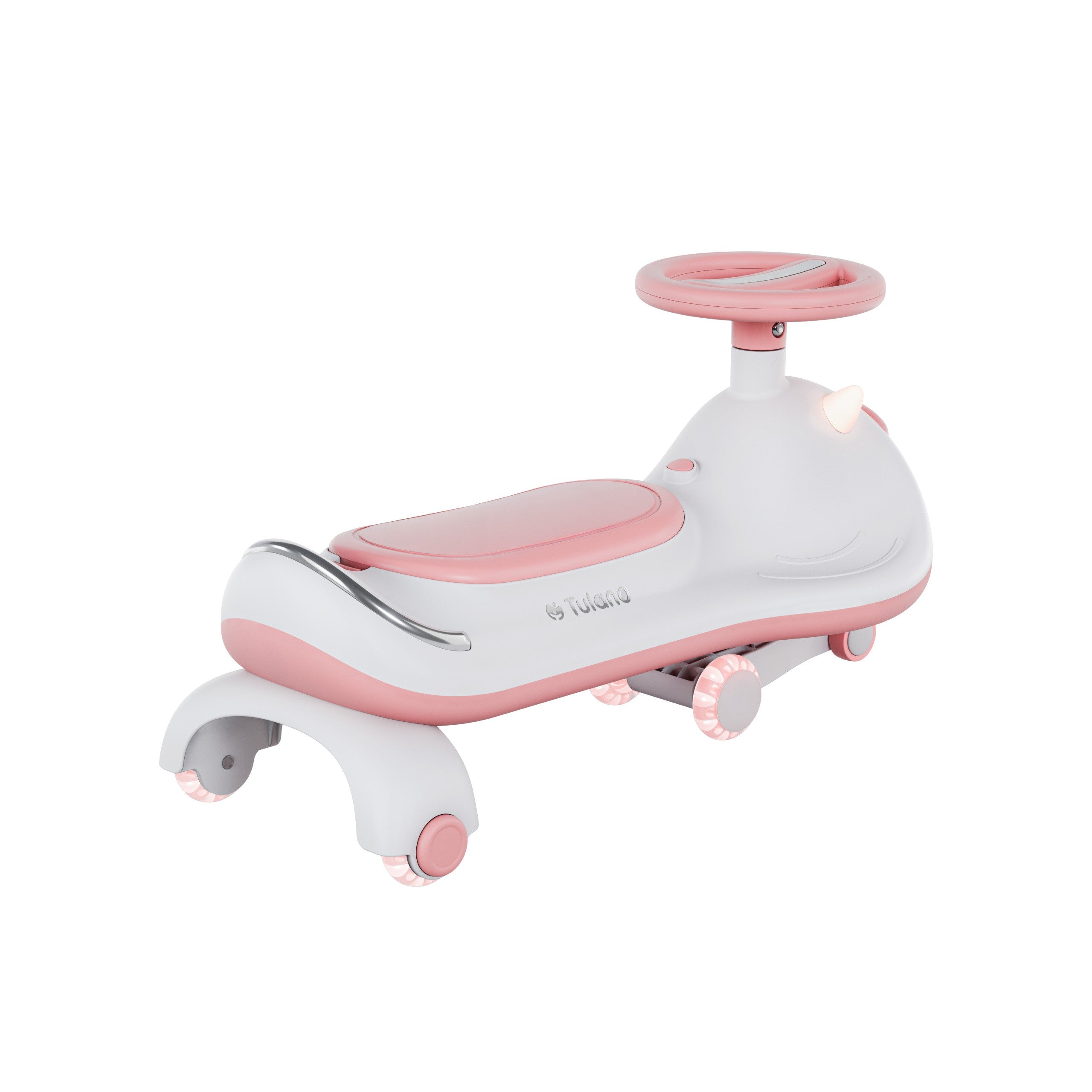 Jeździk dla dzieci grawitacyjny LED Tulano Focus 45 Pink
