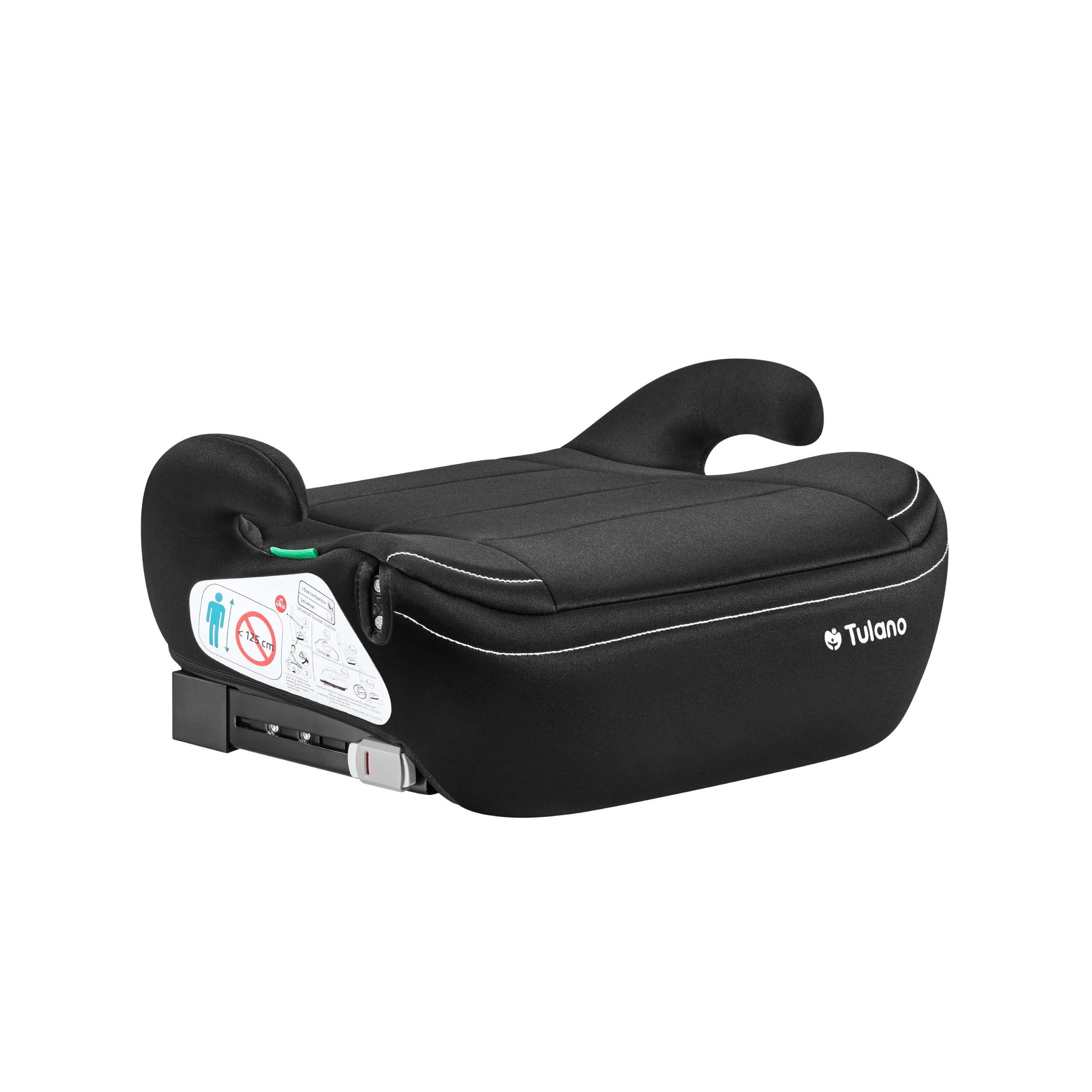 Fotelik samochodowy podstawka Tulano Cabby 30 Black 125-150cm I-Size