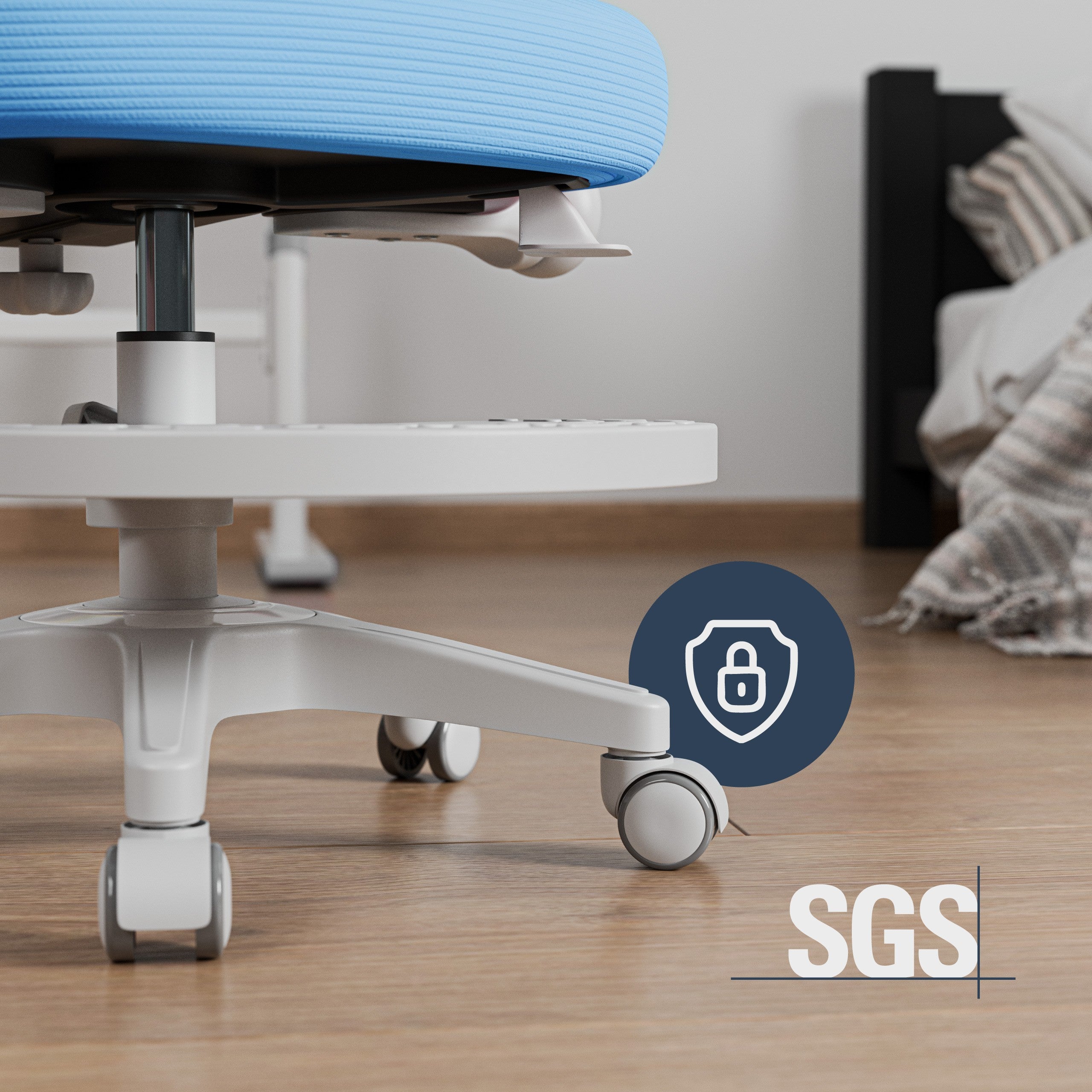 Fotel regulowany dla dziecka Mark Adler Junior 5.0 Blue