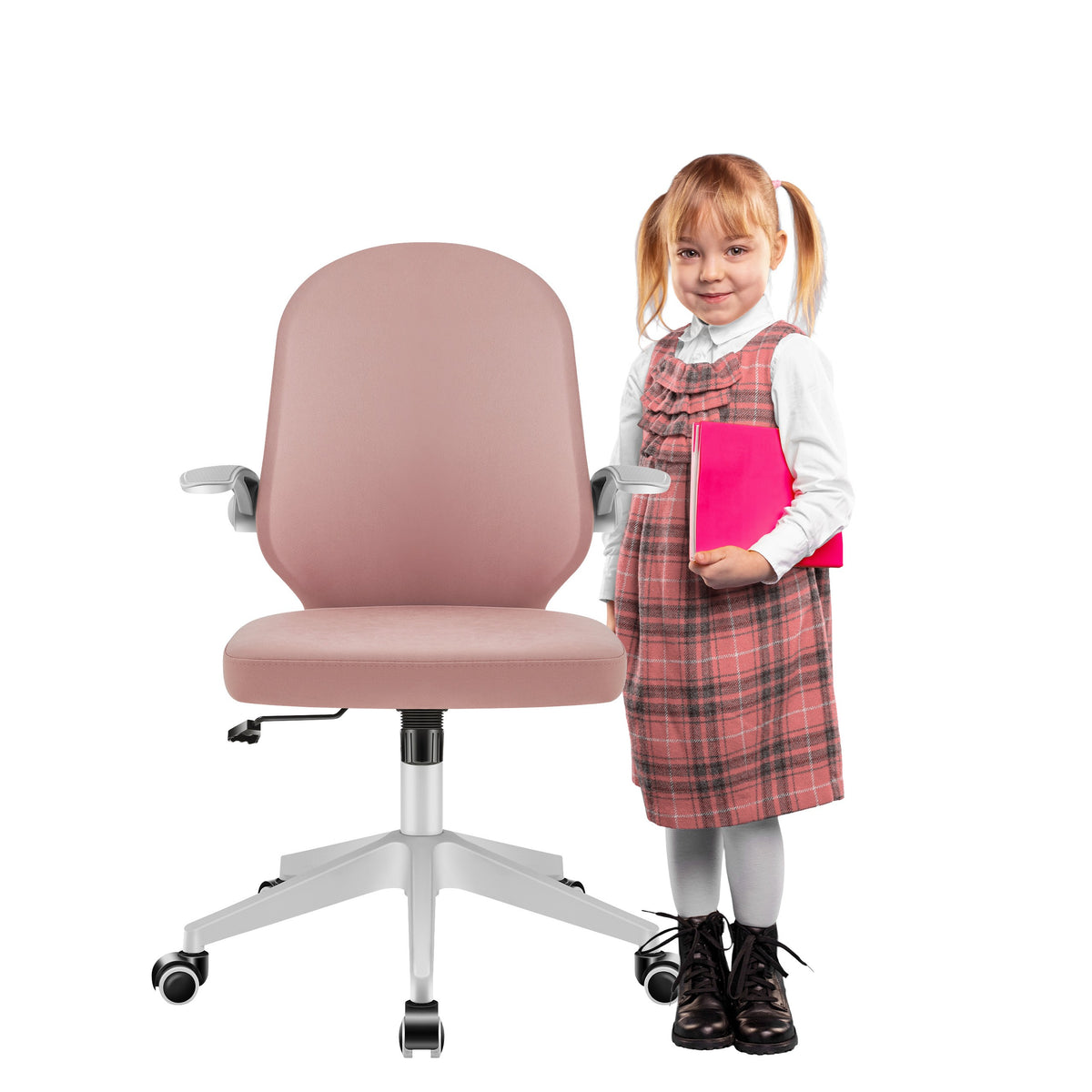 OUTLET Fotel regulowany dla dziecka Mark Adler Junior 4.0 Pink