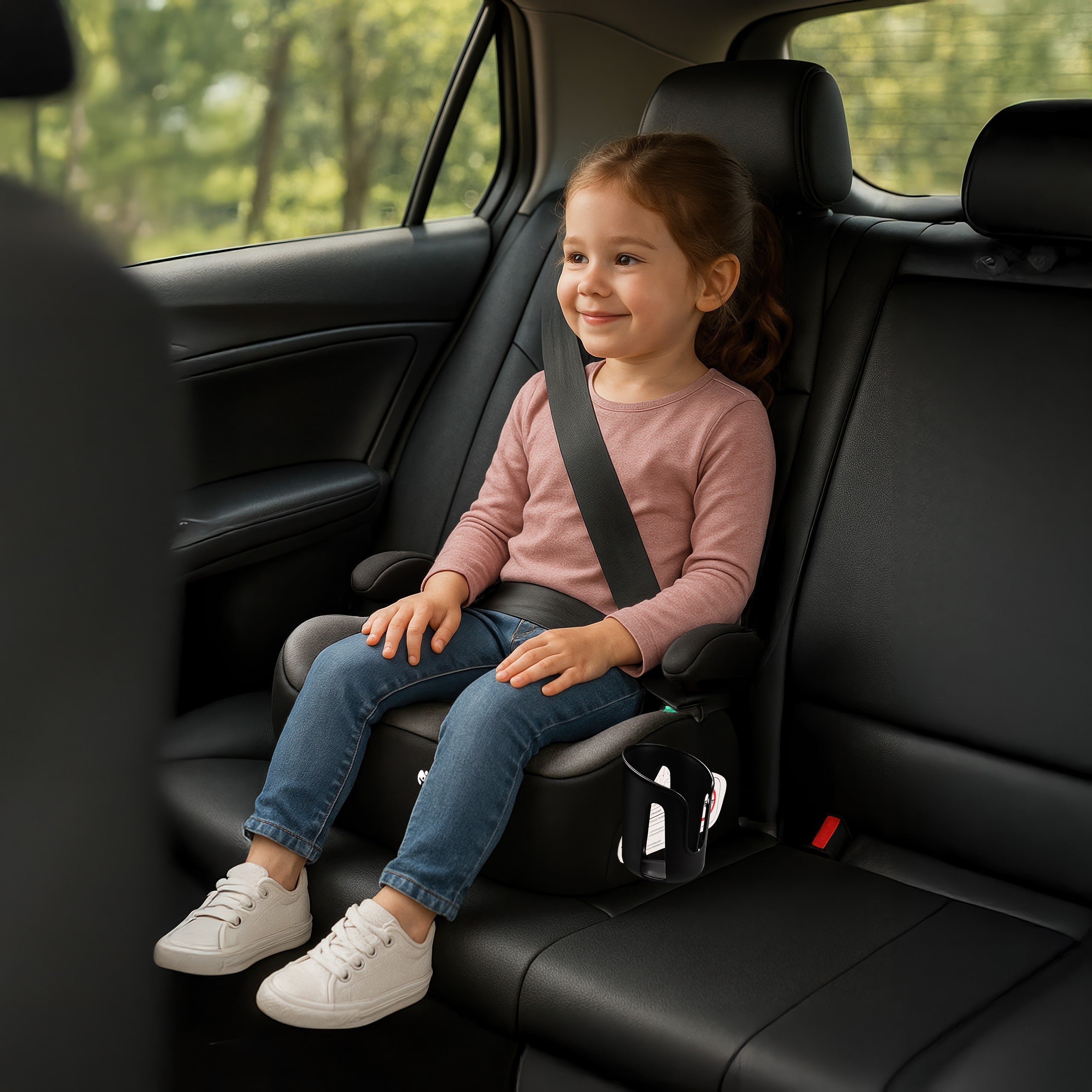 OUTLET Fotelik samochodowy podstawka Tulano Cabby 20 Grey 125-150cm I-Size