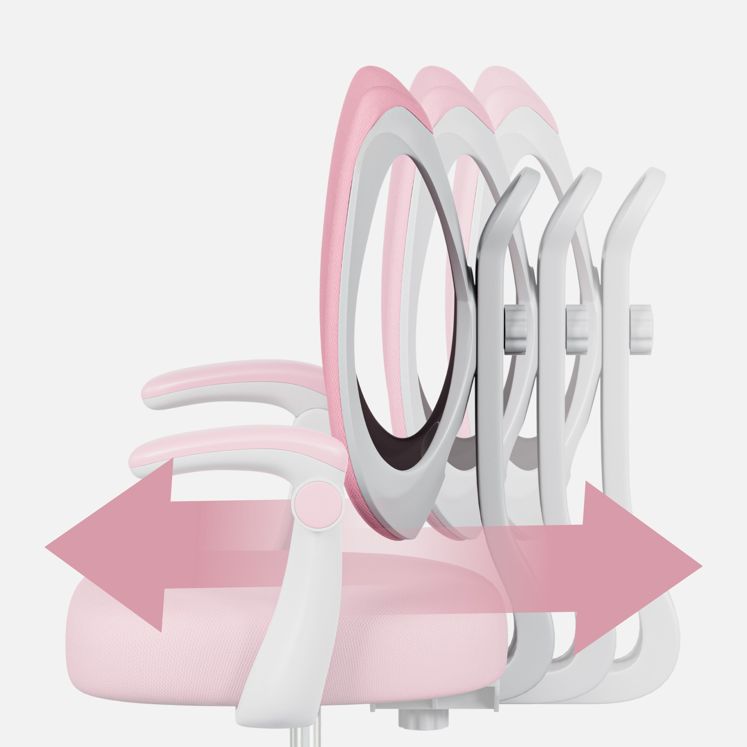 OUTLET Ergonomiczny fotel dla dzieci Mark Adler Junior 4.6 Pink