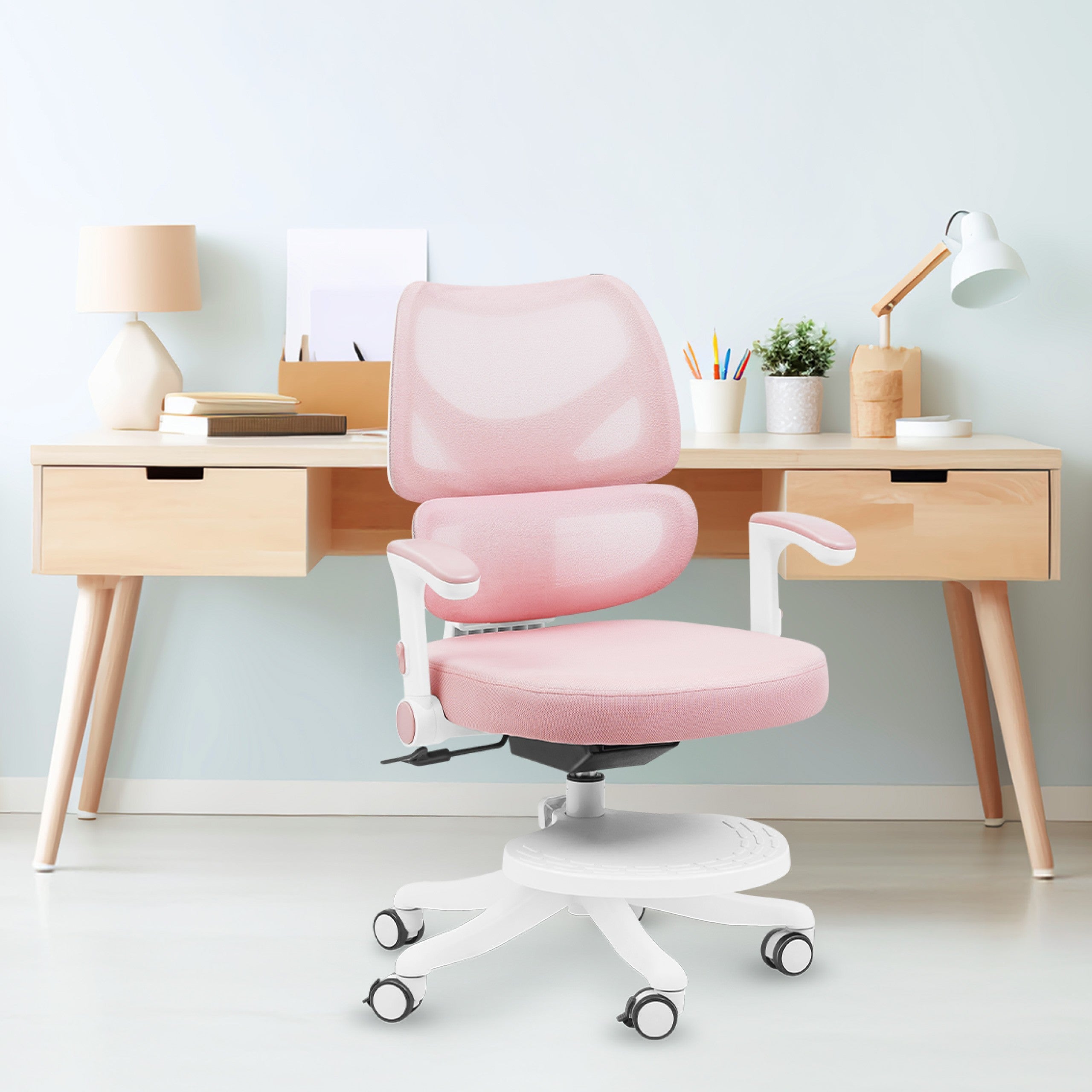OUTLET Fotel obrotowy Mark Adler Junior 5.3 Pink