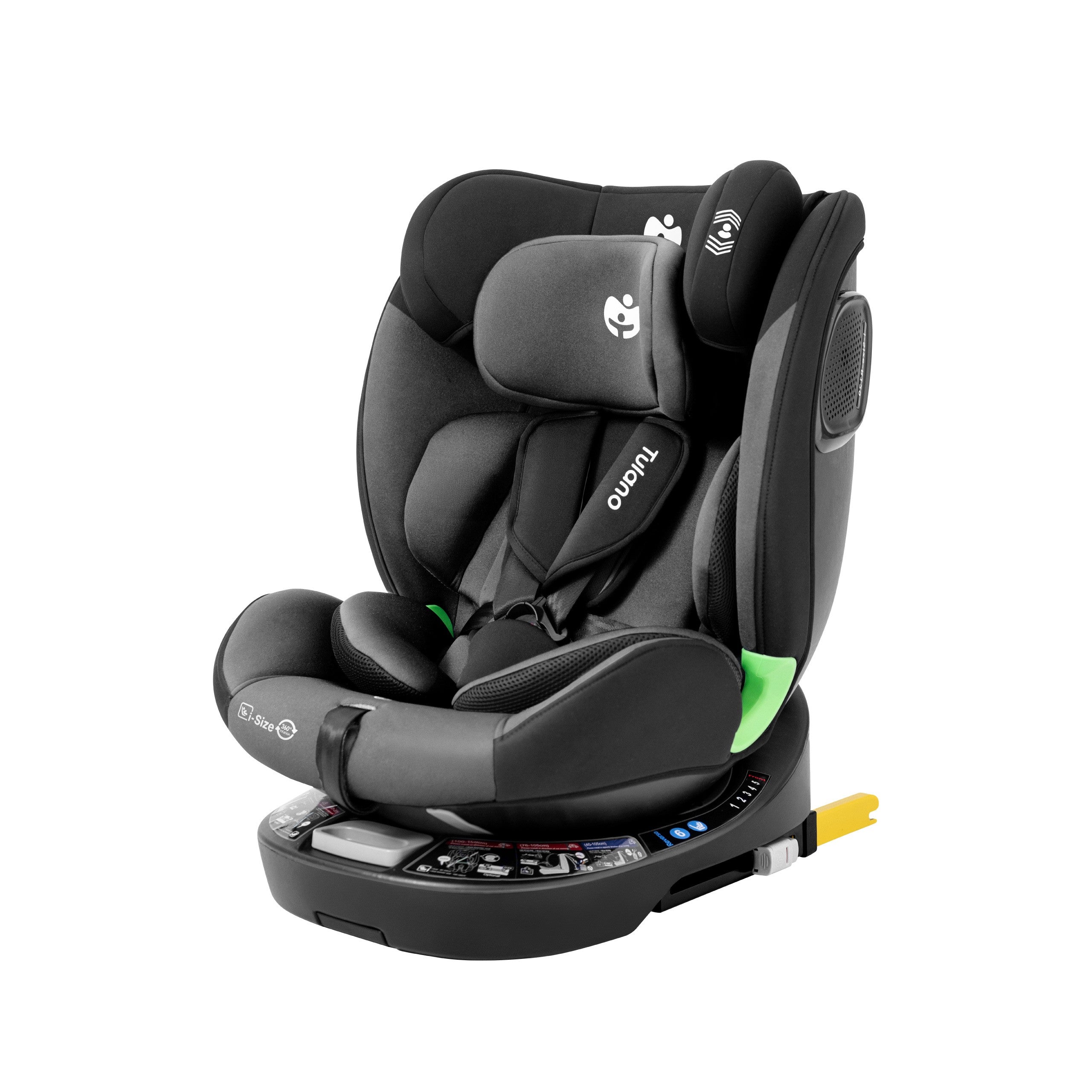 OUTLET Fotelik samochodowy obrotowy Tulano Loom 35 Black Grey