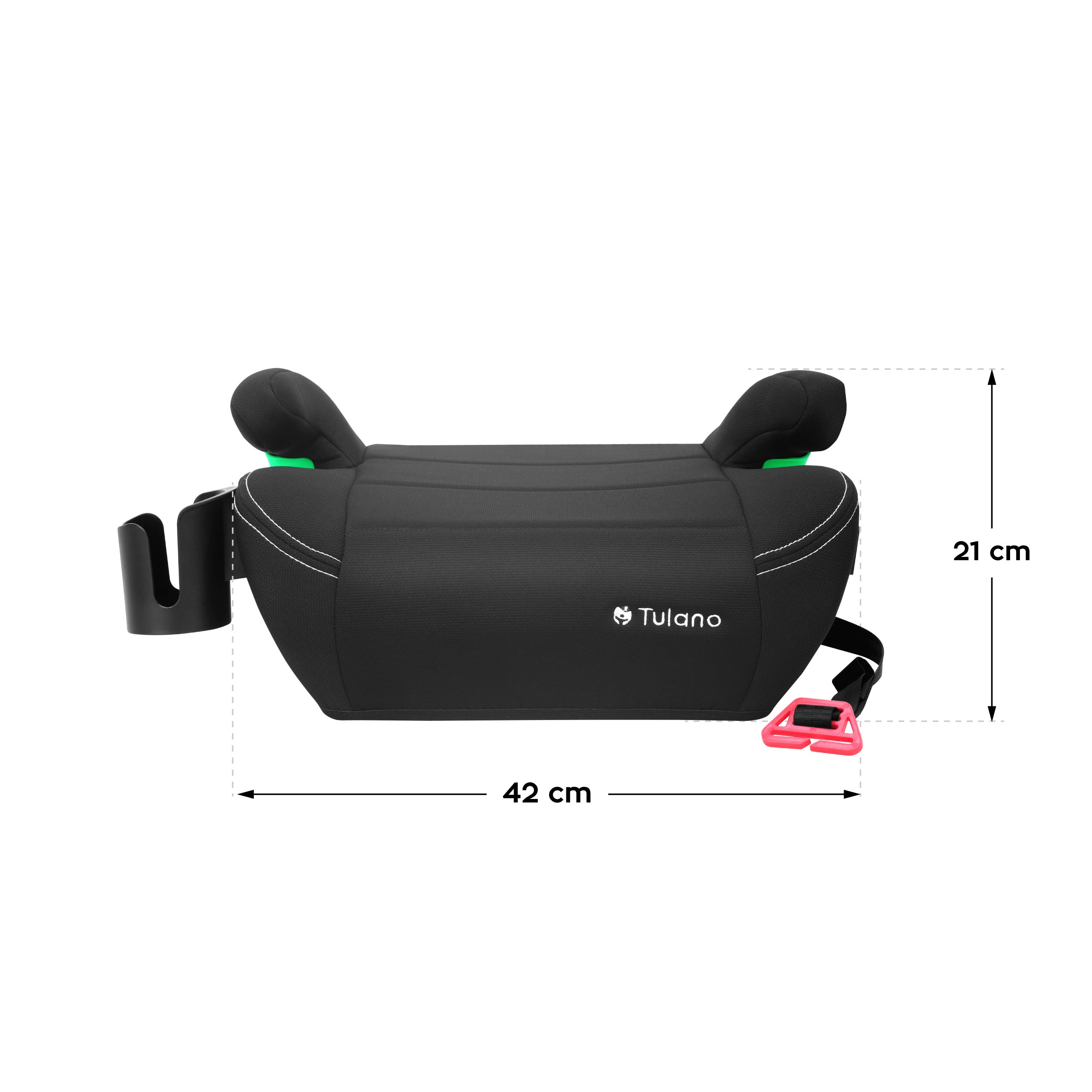 OUTLET Fotelik samochodowy Tulano Cabby 25 Black 125-150cm I-Size
