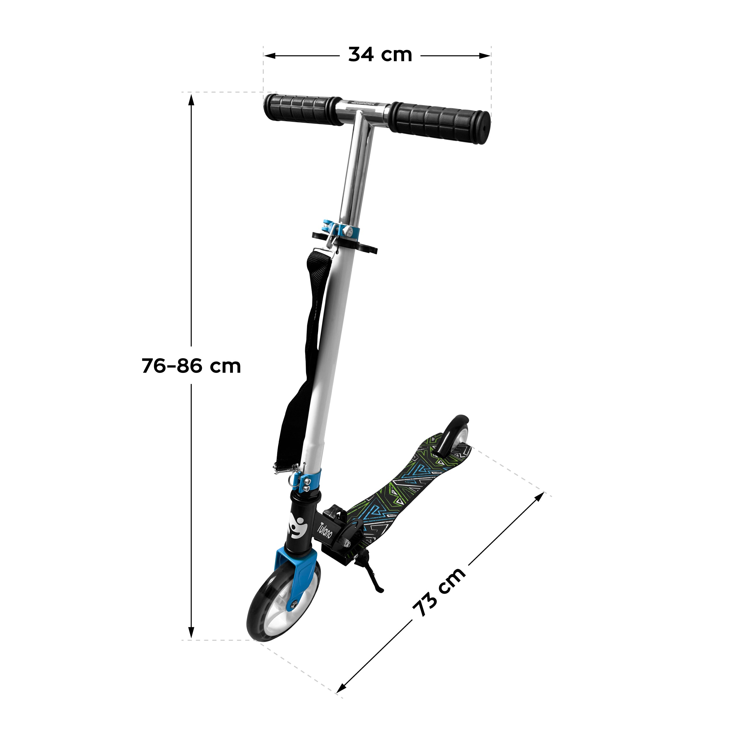 Hulajnoga LED Tulano Rookie 40 White