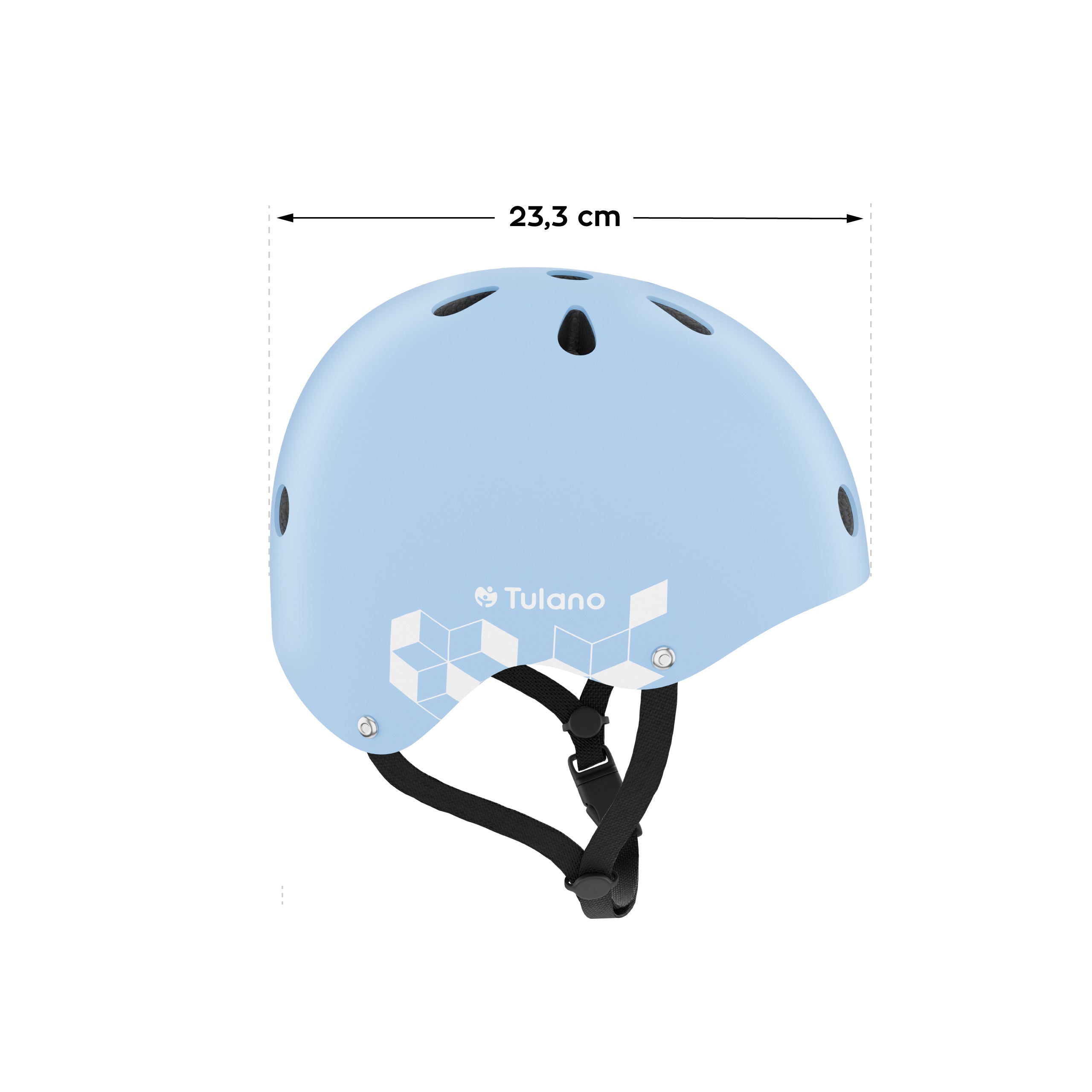 Kask dziecięcy Tulano Turtle 35 Blue