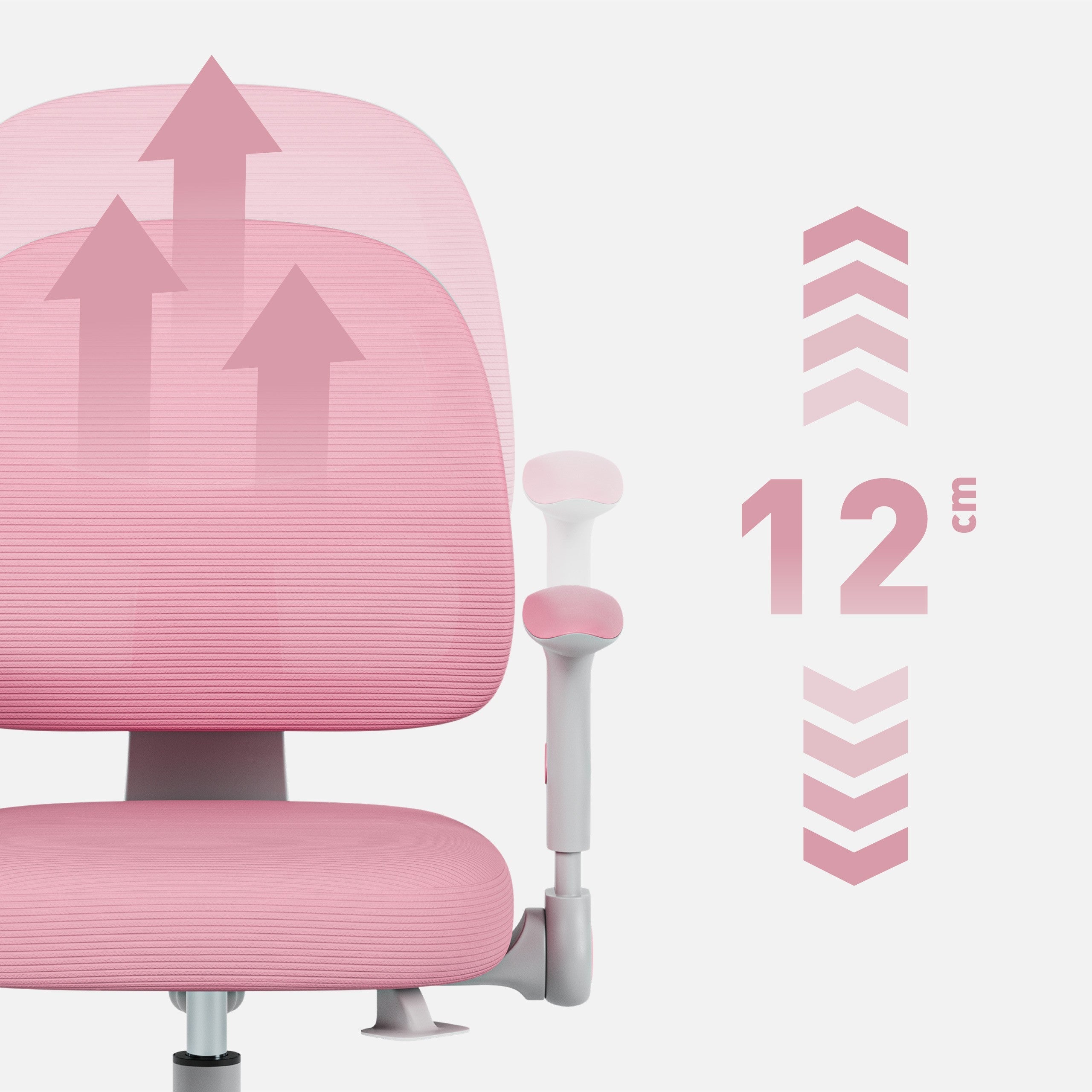 OUTLET Fotel regulowany dla dziecka Mark Adler Junior 5.0 Pink