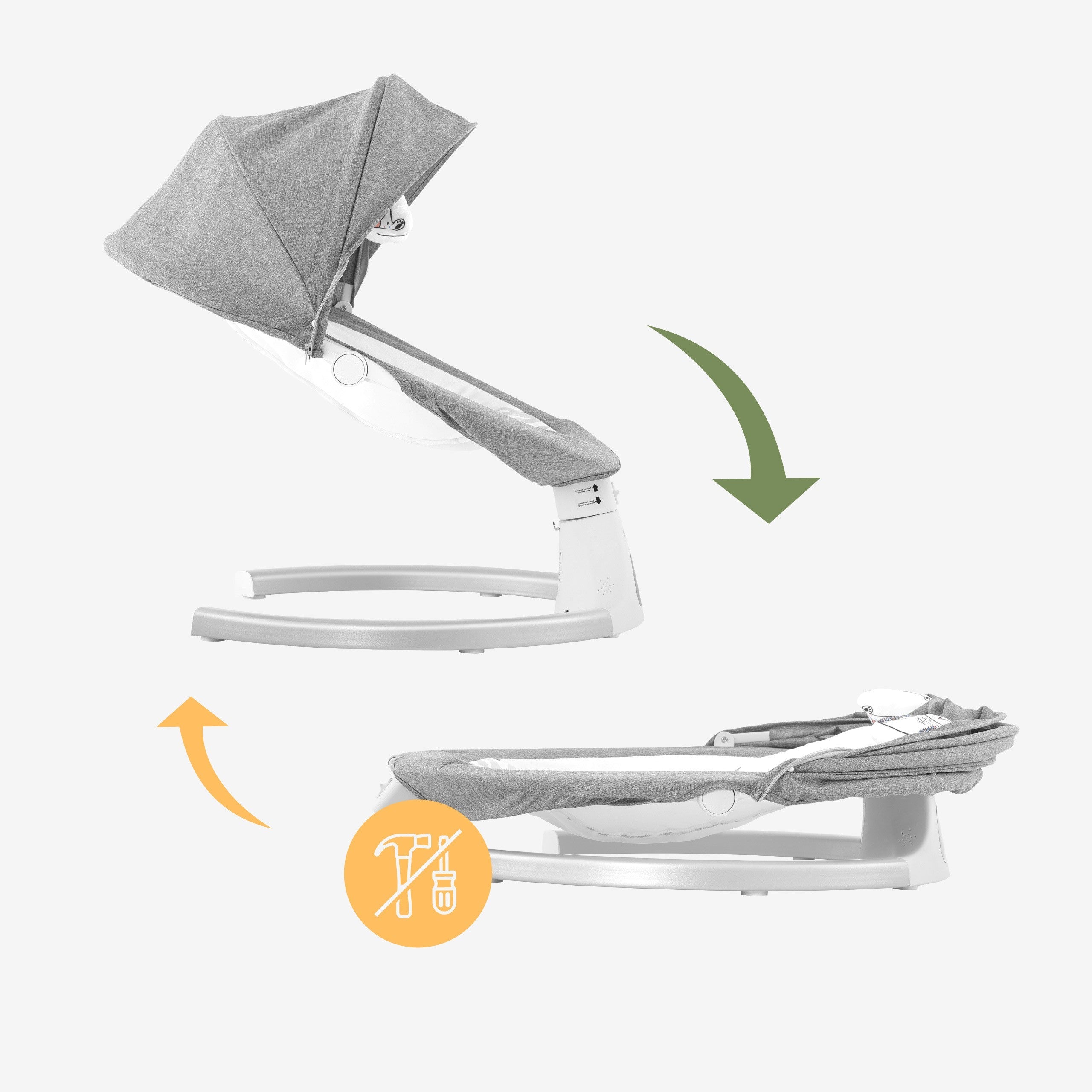 OUTLET Bujaczek leżaczek elektroniczny Tulano Astrid 35