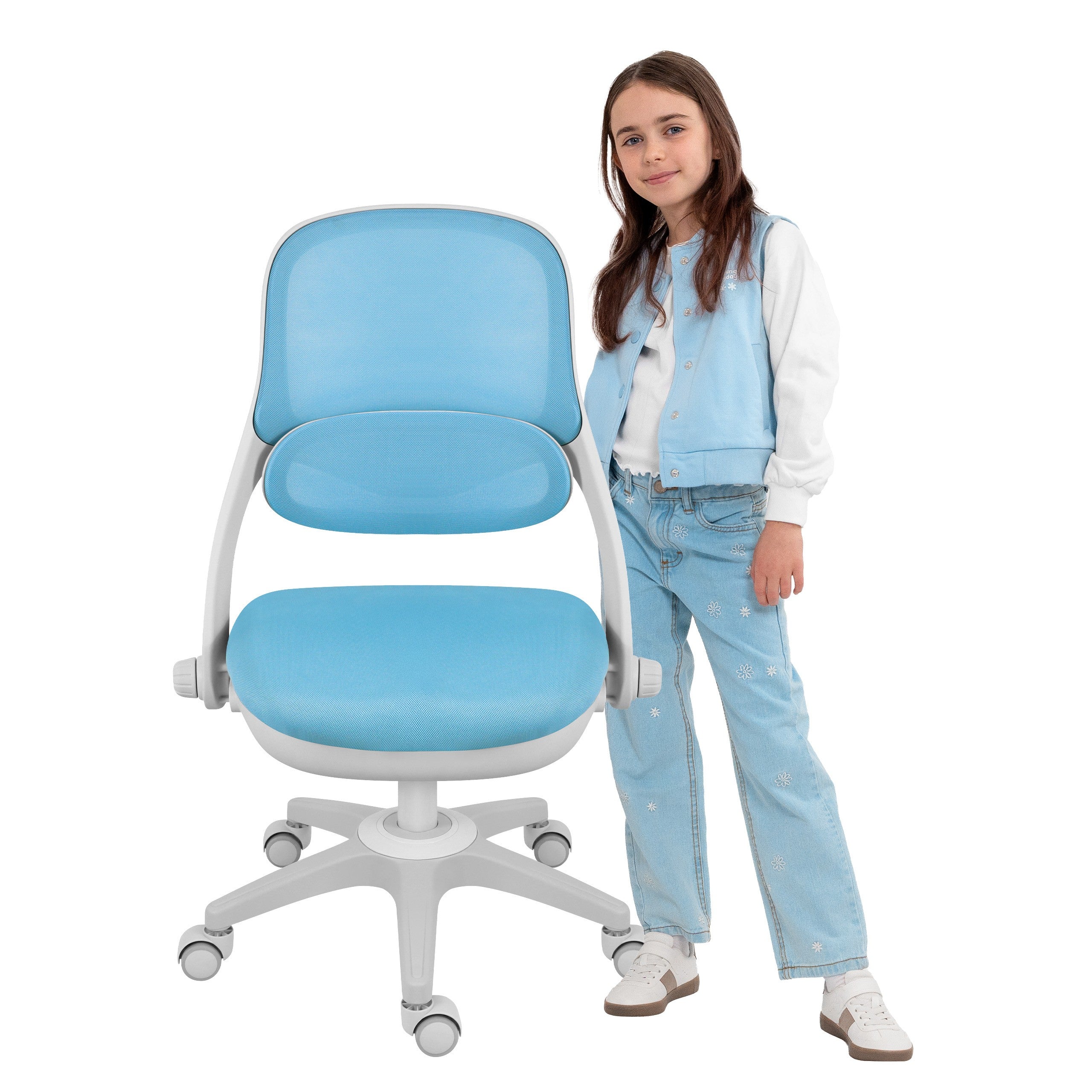 Fotel obrotowy dla dzieci Mark Adler Junior 4.7 Blue