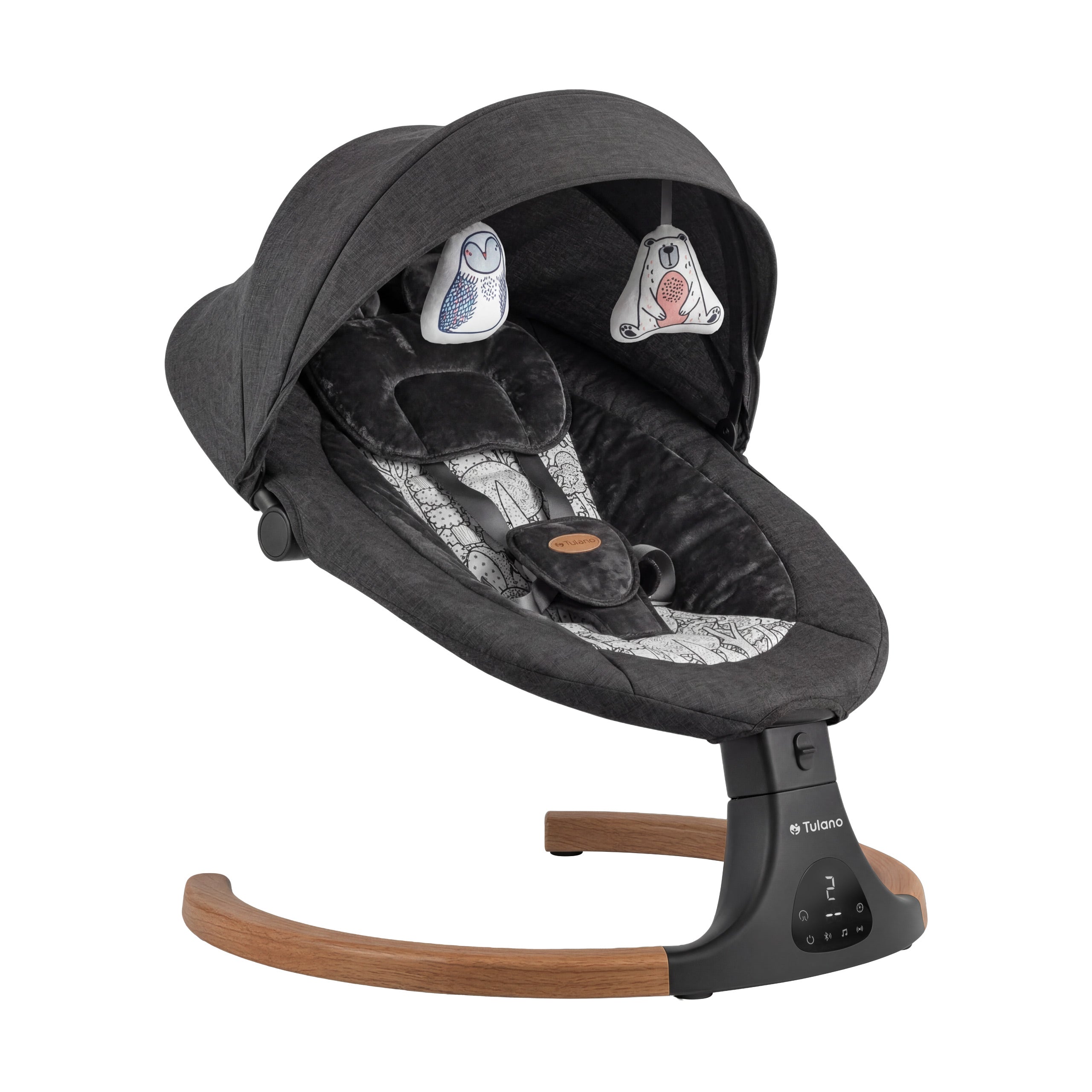 Bujaczek leżaczek elektroniczny Tulano Astrid 35 Graphite