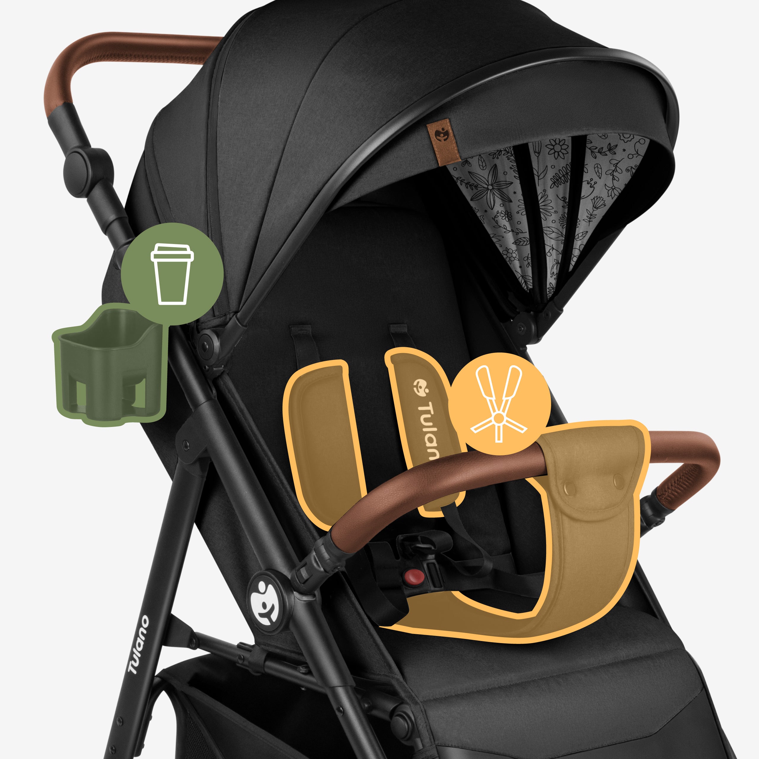 Wózek spacerowy Tulano Avignon 35 Black