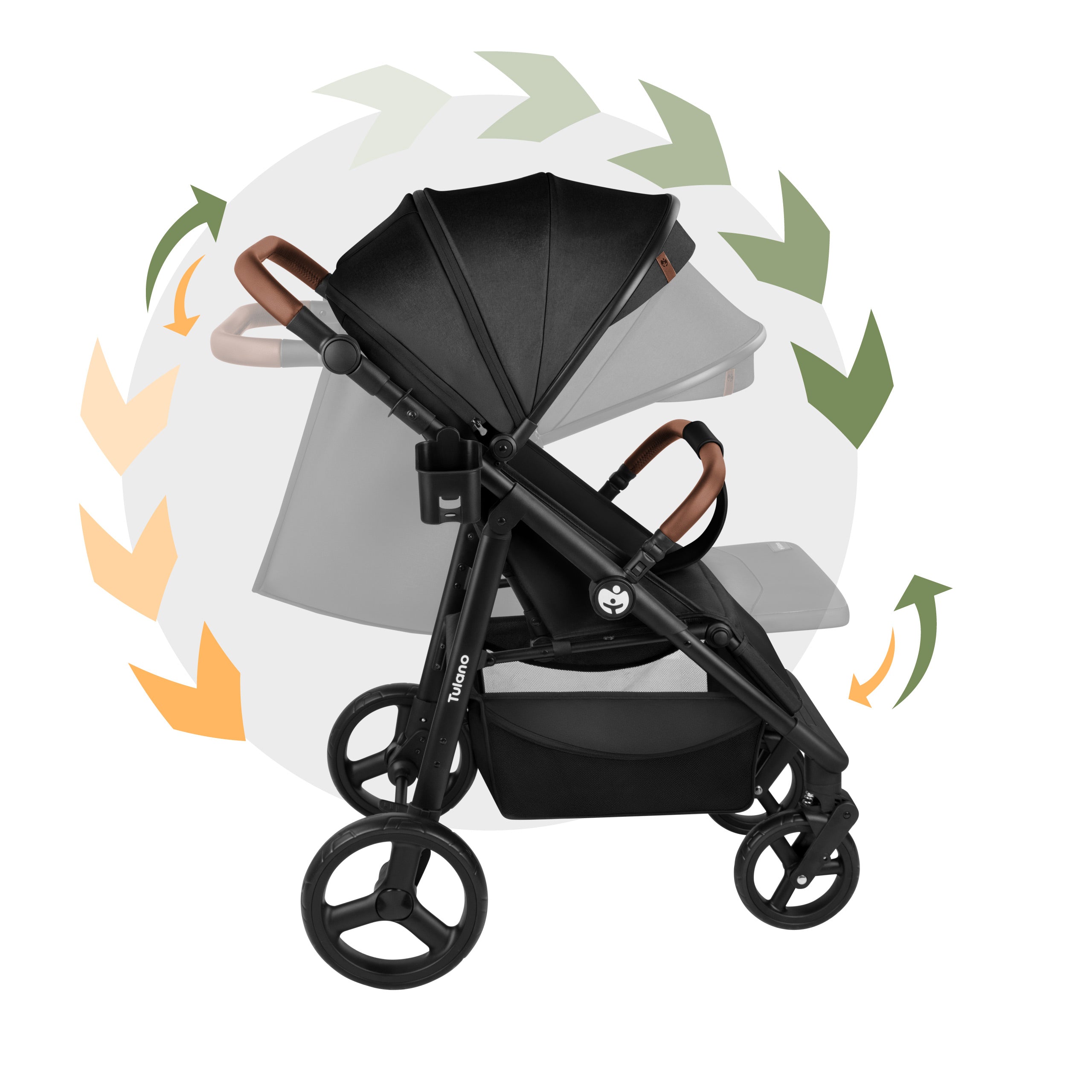 peg perego z3 agio Wózek spacerowy z kocykiem Tulano Avignon 35 Black