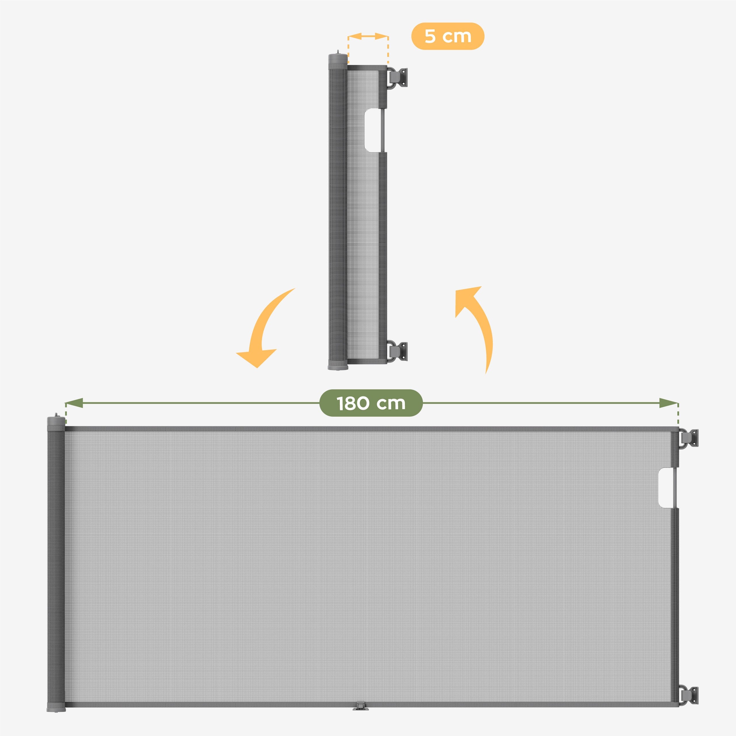 Bramka rozwijana 180 cm Tulano Guardian 1.8