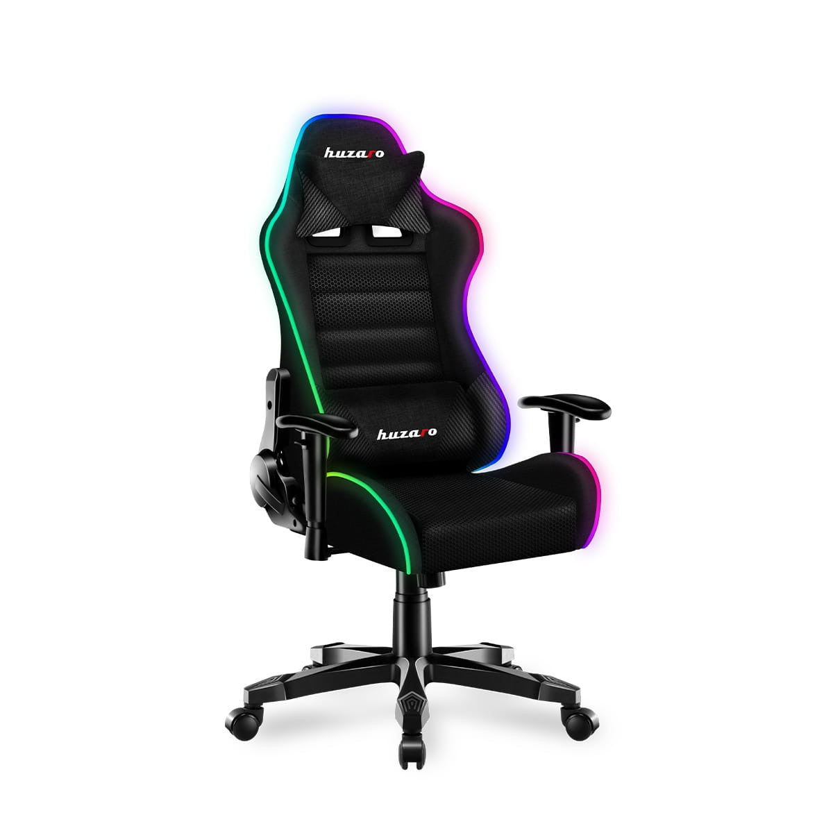 OUTLET Fotel Gamingowy dla dziecka HUZARO RANGER 6.0 RGB Mesh