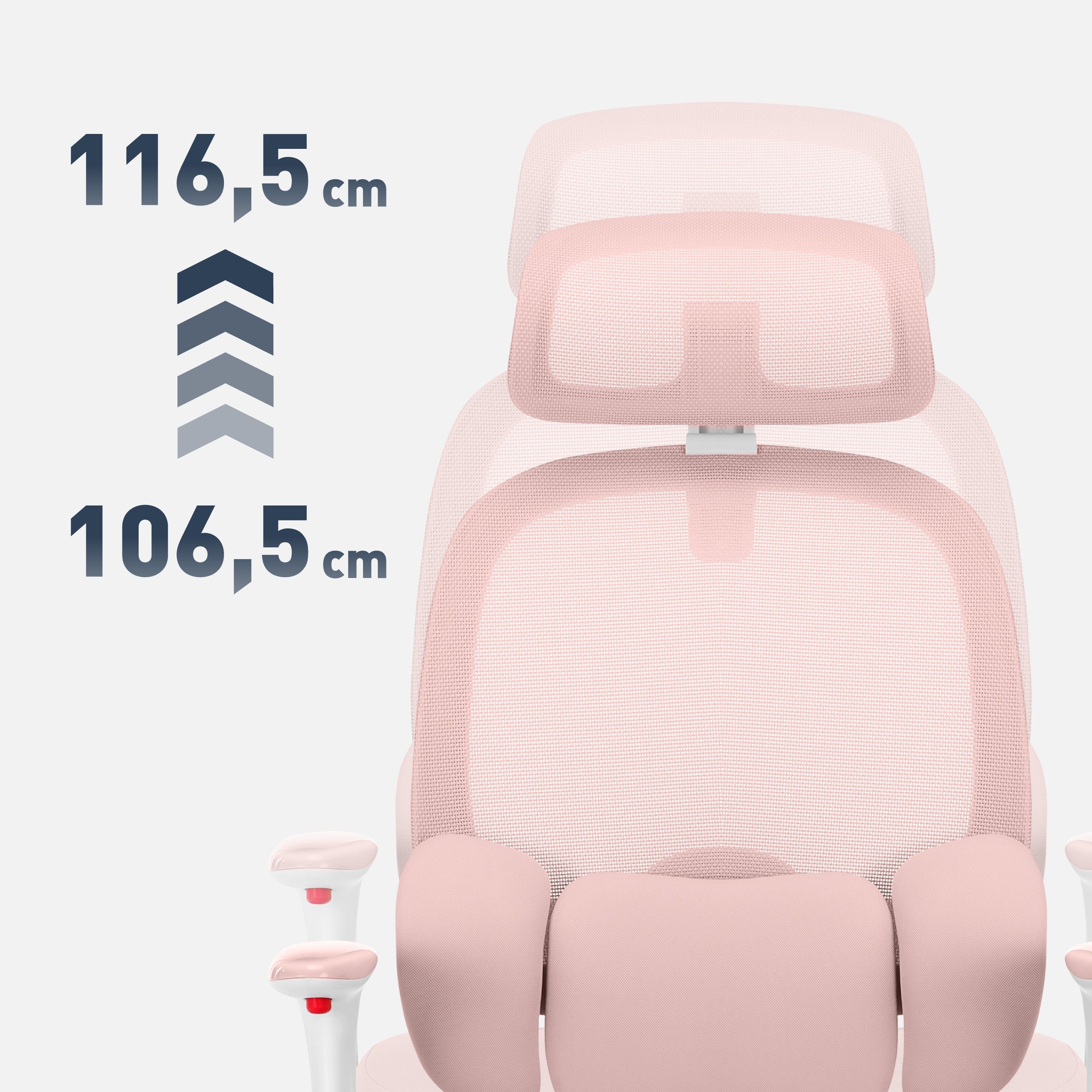 OUTLET Ergonomiczny fotel dla dzieci Mark Adler Junior 6.3 Pink
