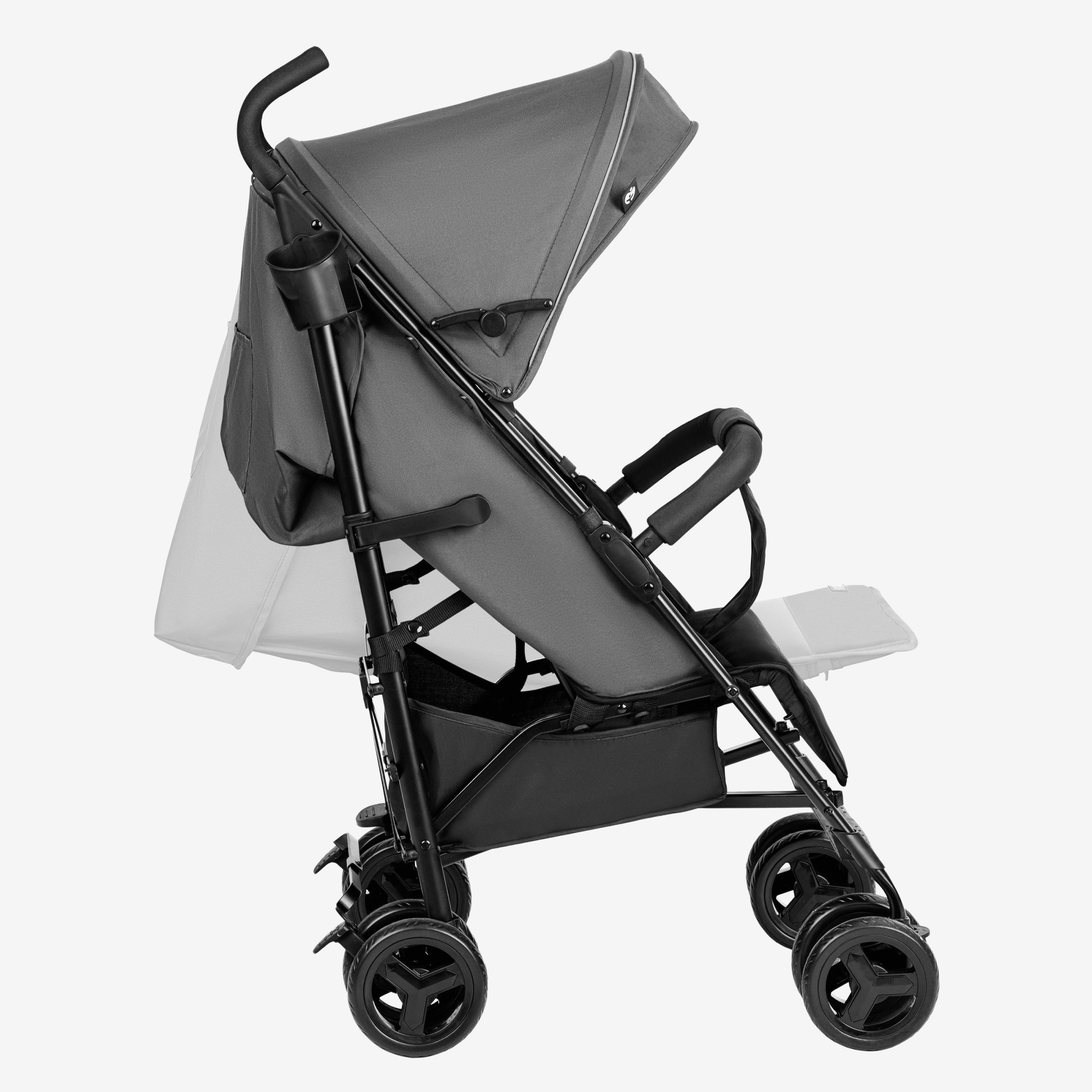 OUTLET Wózek spacerowy Tulano Davos 35 Grey-Black
