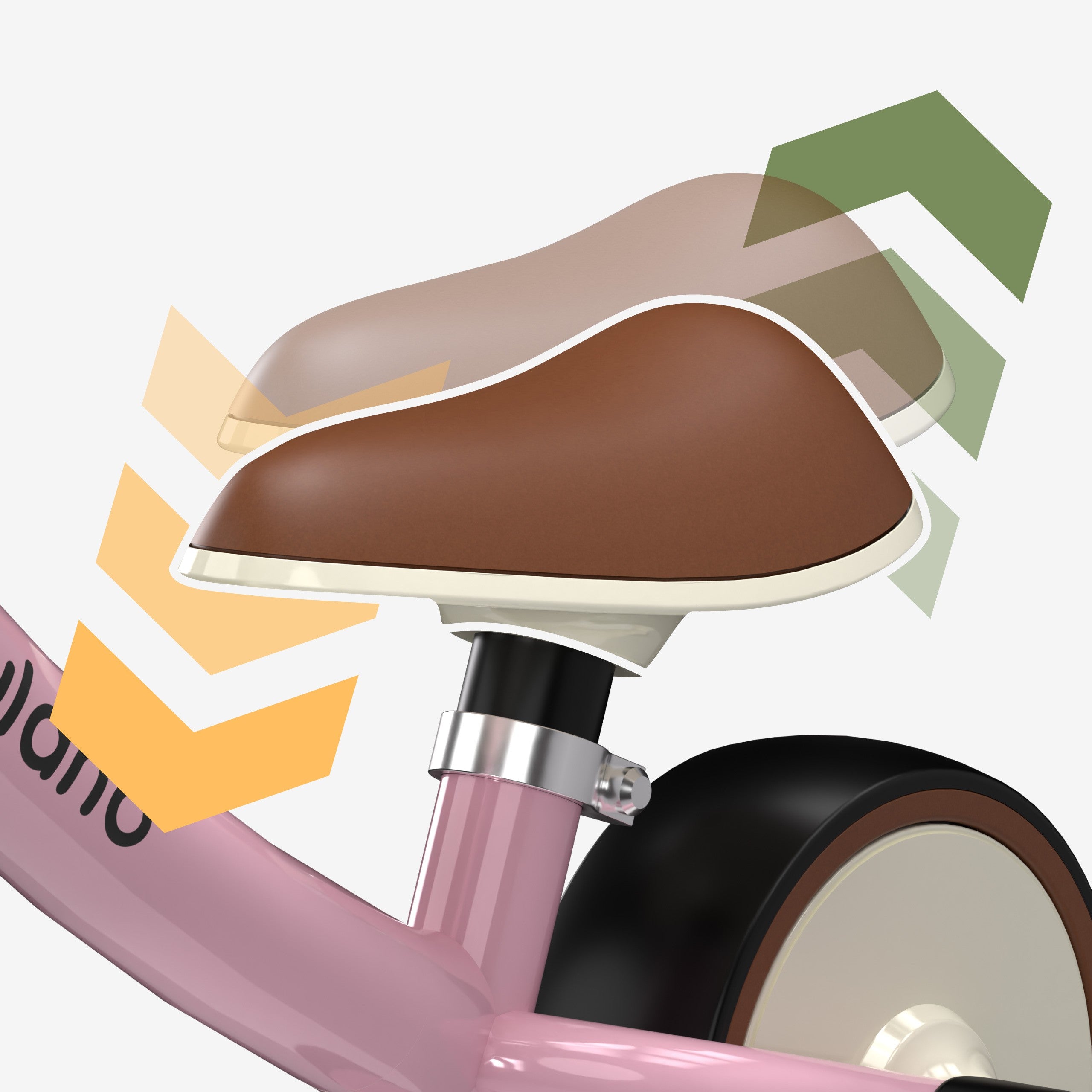 Rowerek biegowy Tulano Scout 15 Pink