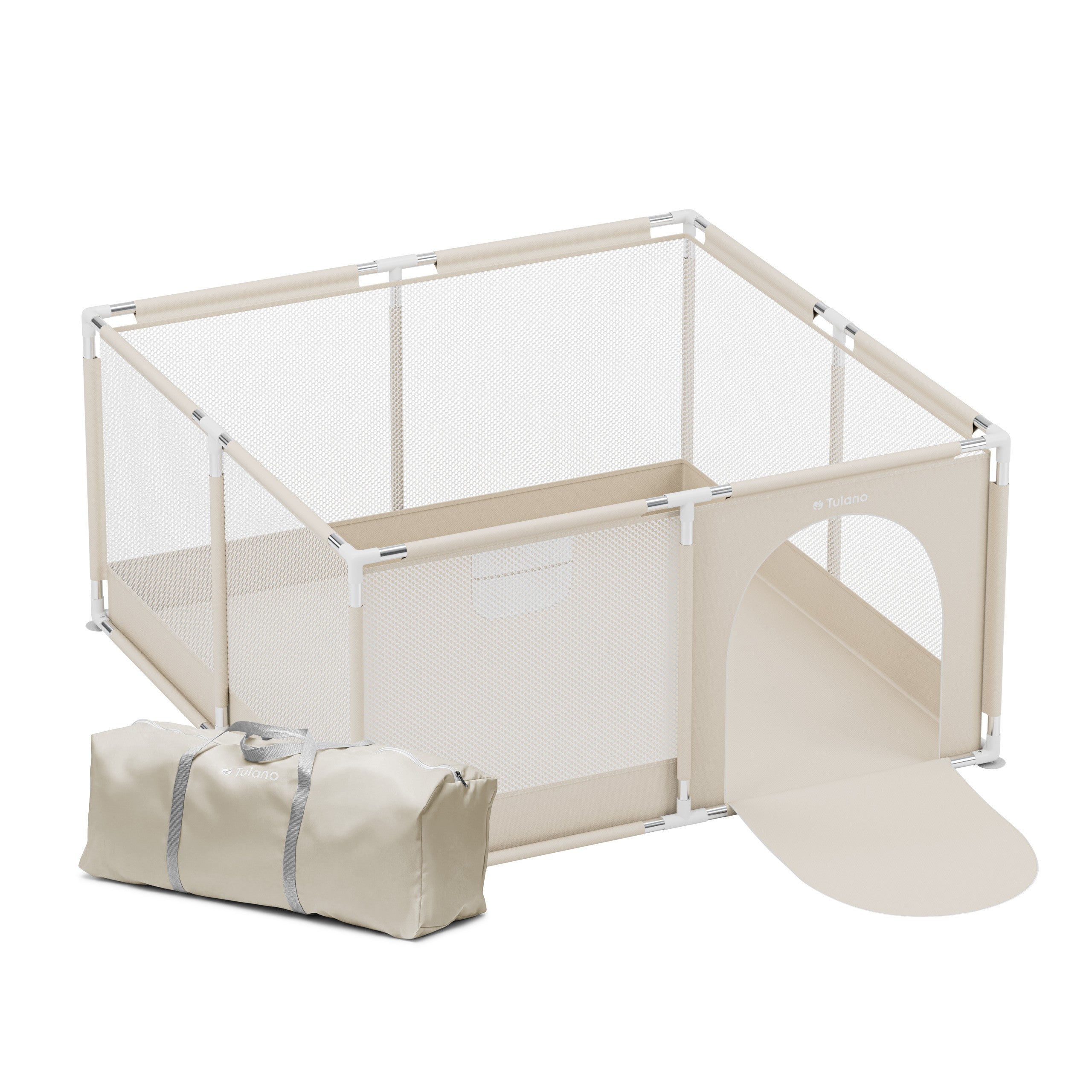 OUTLET Kojec dla dzieci Tulano Cozy 20 Beige - 130 cm